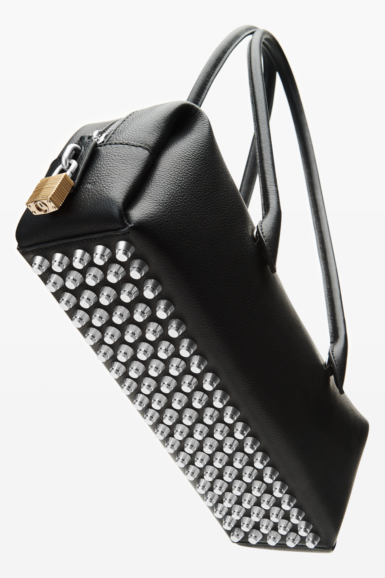 Alexander Wang Medium Roux Key-charm Shoulder Bag In Black