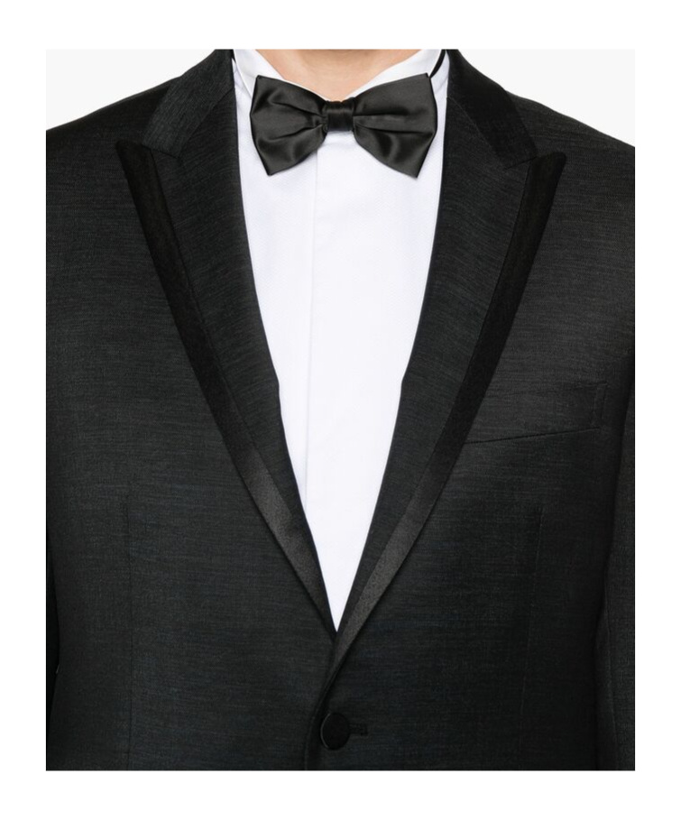 Tagliatore Single-breasted Suit In Black