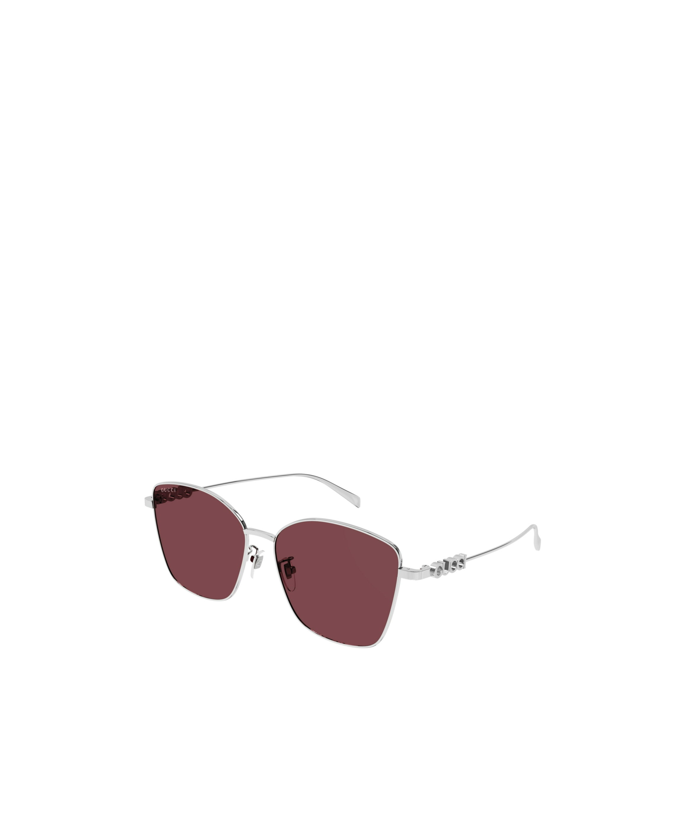 Gucci Butterfly Frame Sunglasses In Red