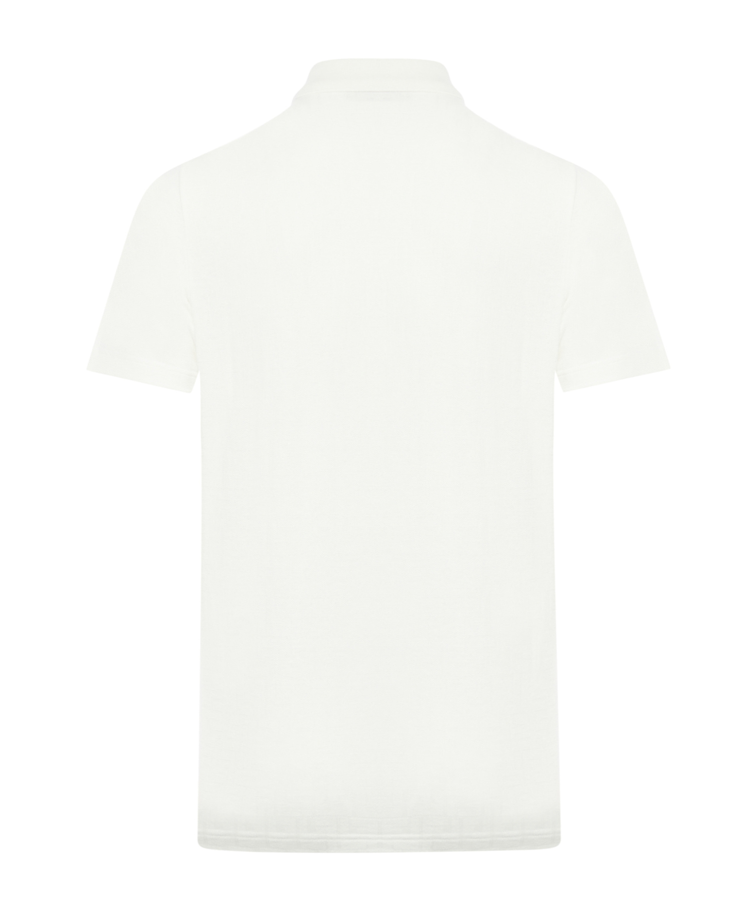 Fendi Collared Shirt With Side Slits In White