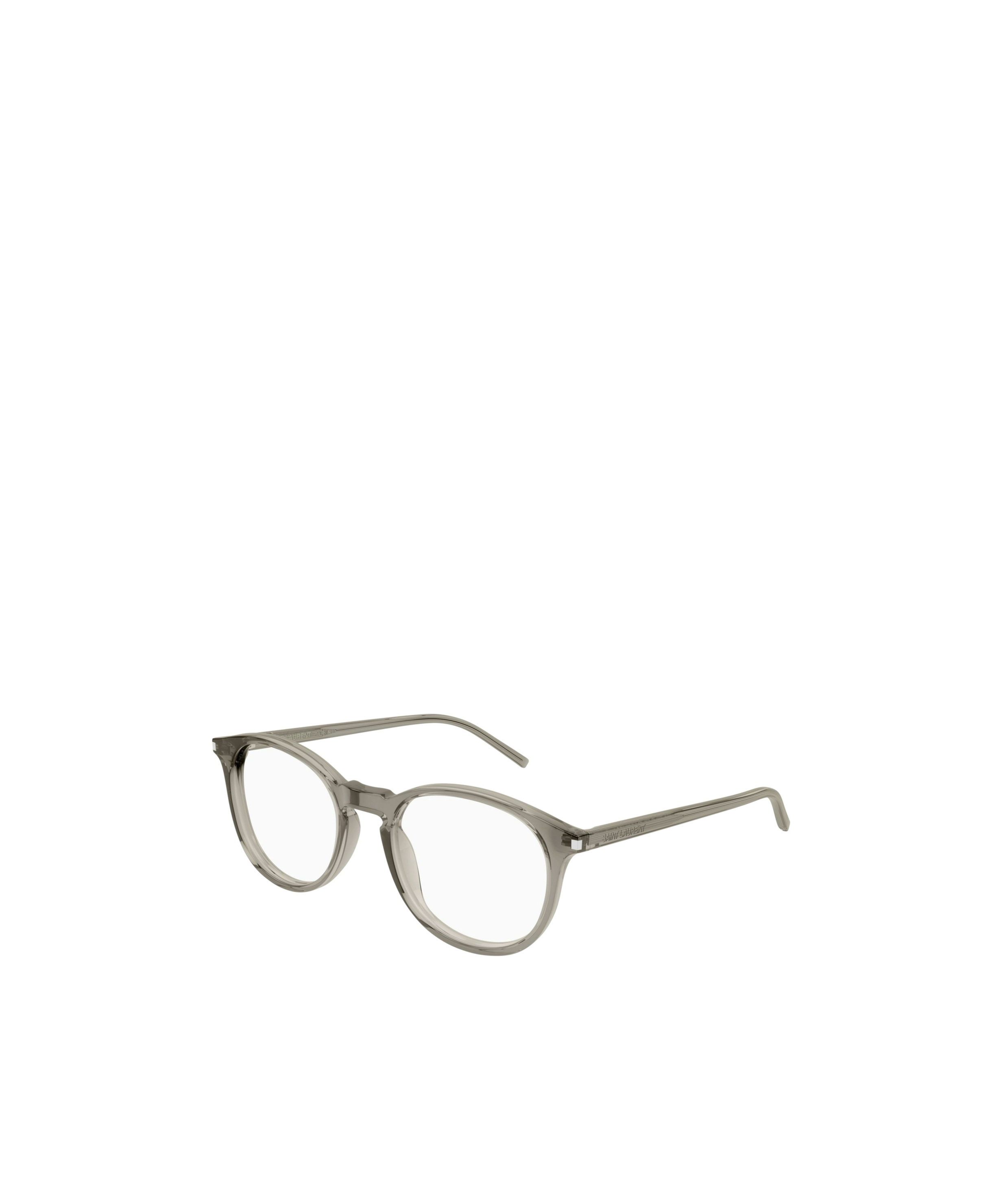 Saint Laurent Full-frame Flat Mirror In Gray