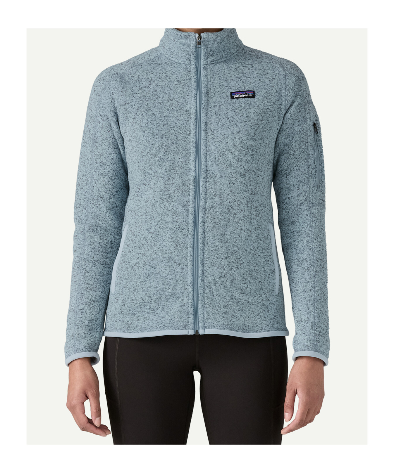 Patagonia Better Sweater Fleece Jacket In Spotted Blue