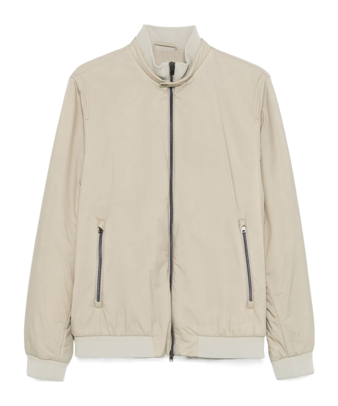 Herno Bomber Jacket In Ecoage In Nude