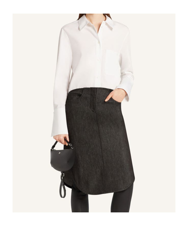 Courrèges Button-up Shirt In White