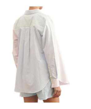 MAISON LABICHE PANELLED SHIRT