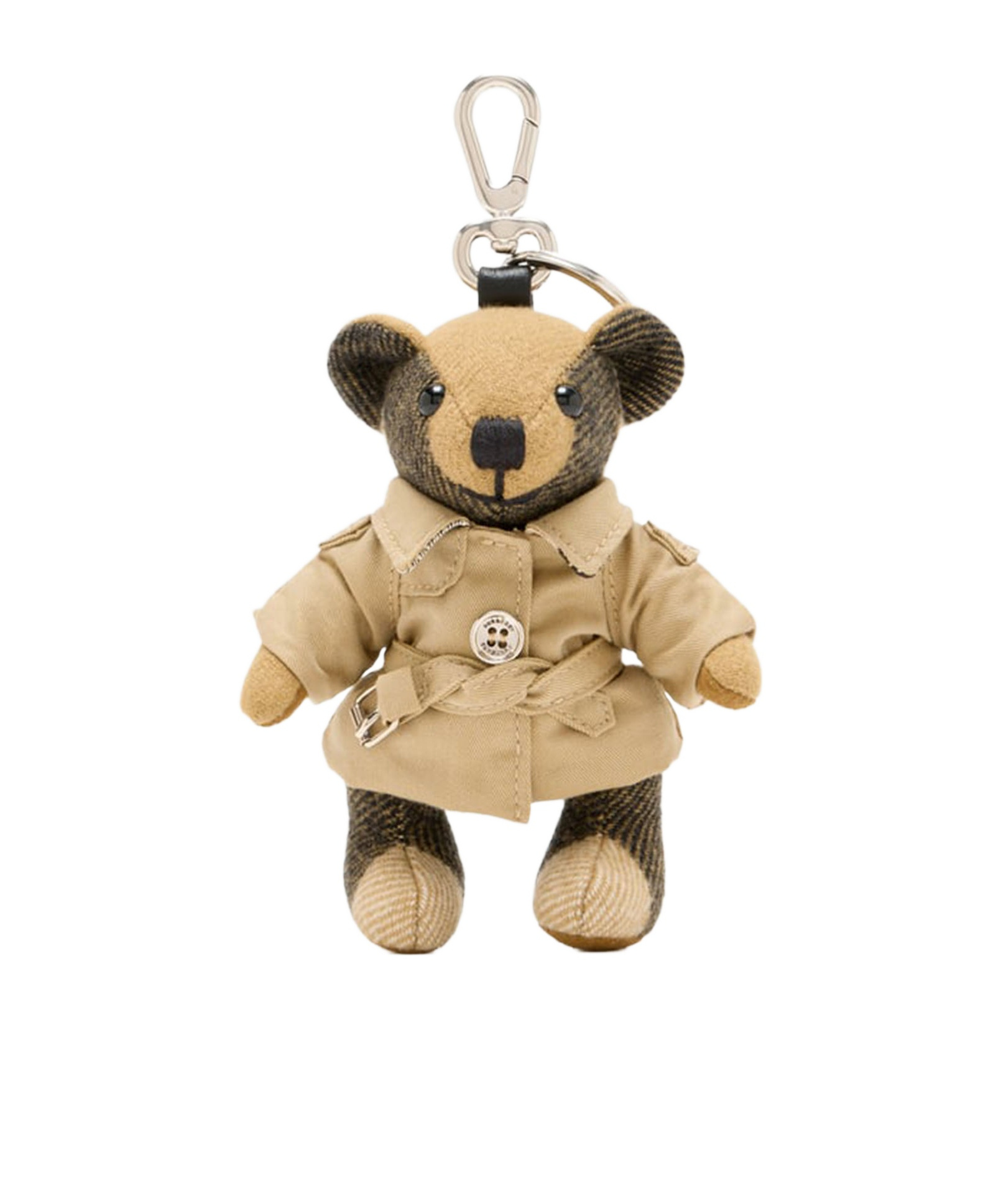 Burberry Orsetto Thomas Keyring In Brown