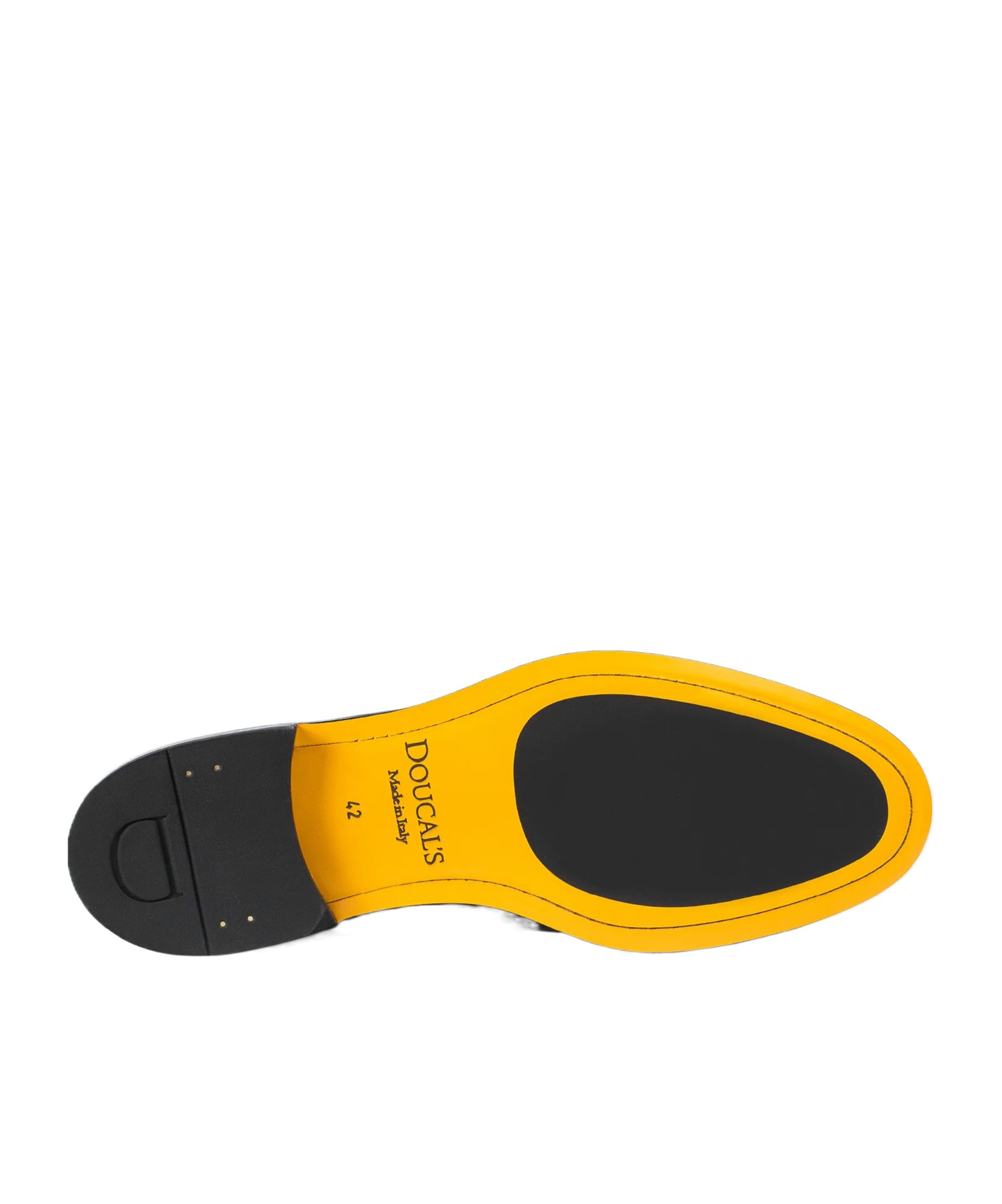 Doucal's Black Slip-on Loafers With Tassel Detail In Black
