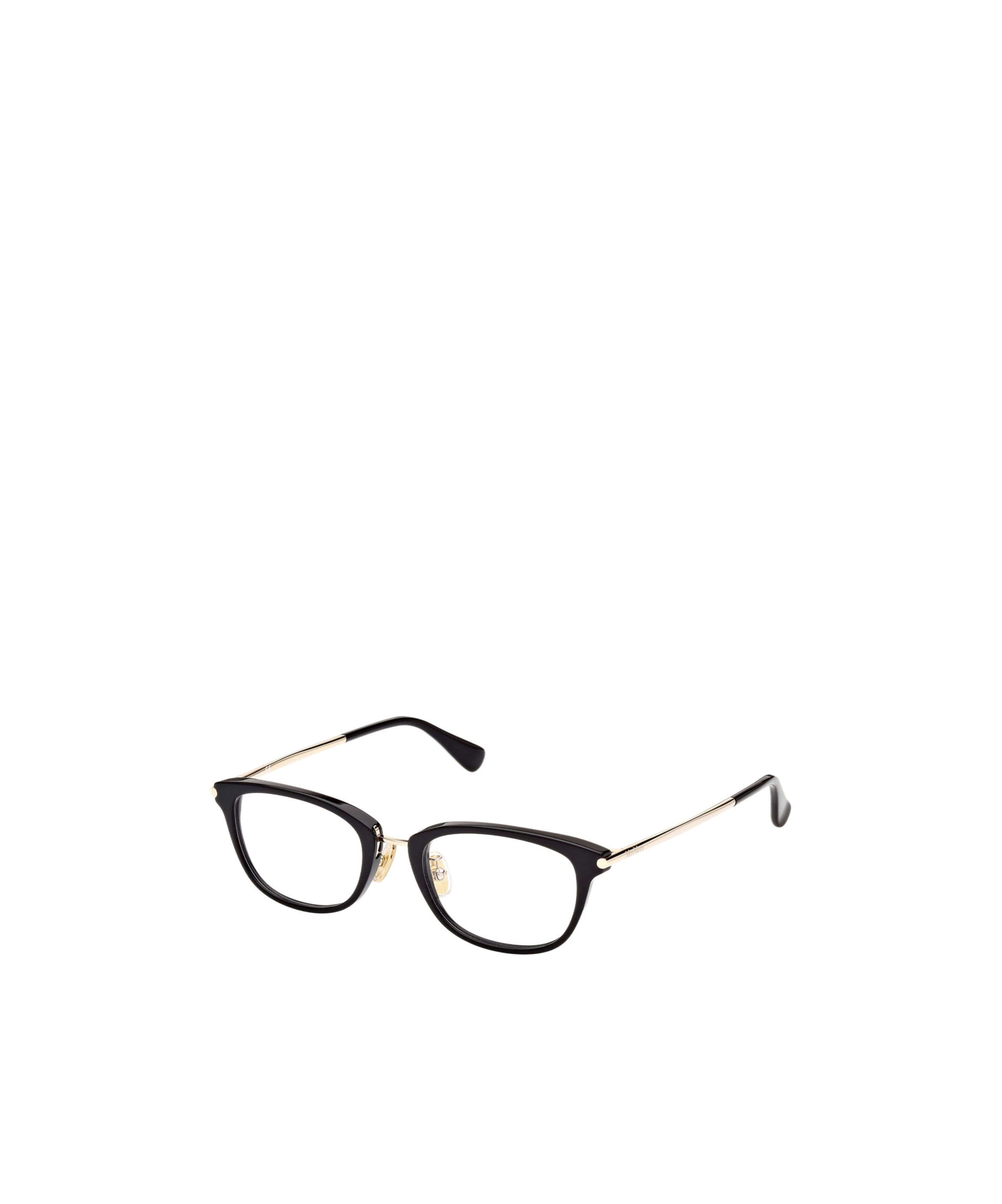 Max Mara Logo Flat Mirror In Black
