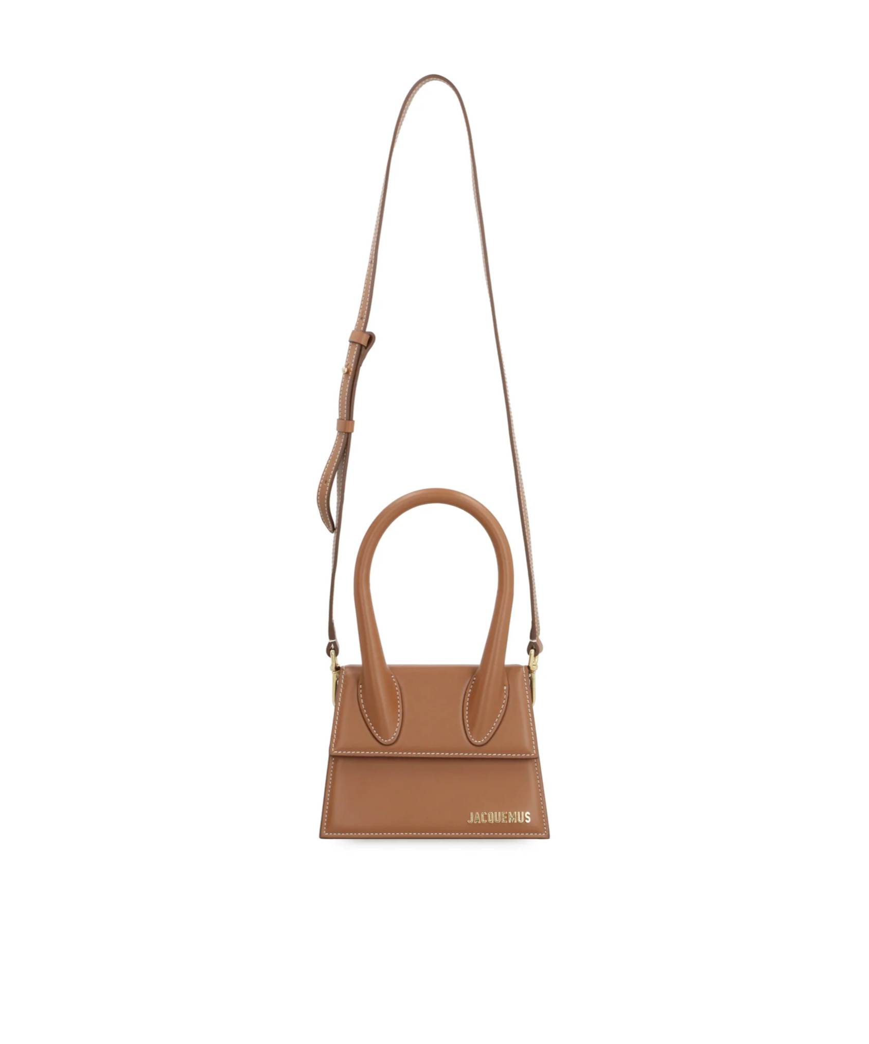 Jacquemus Le Chiquito Moyen Handbag In Brown