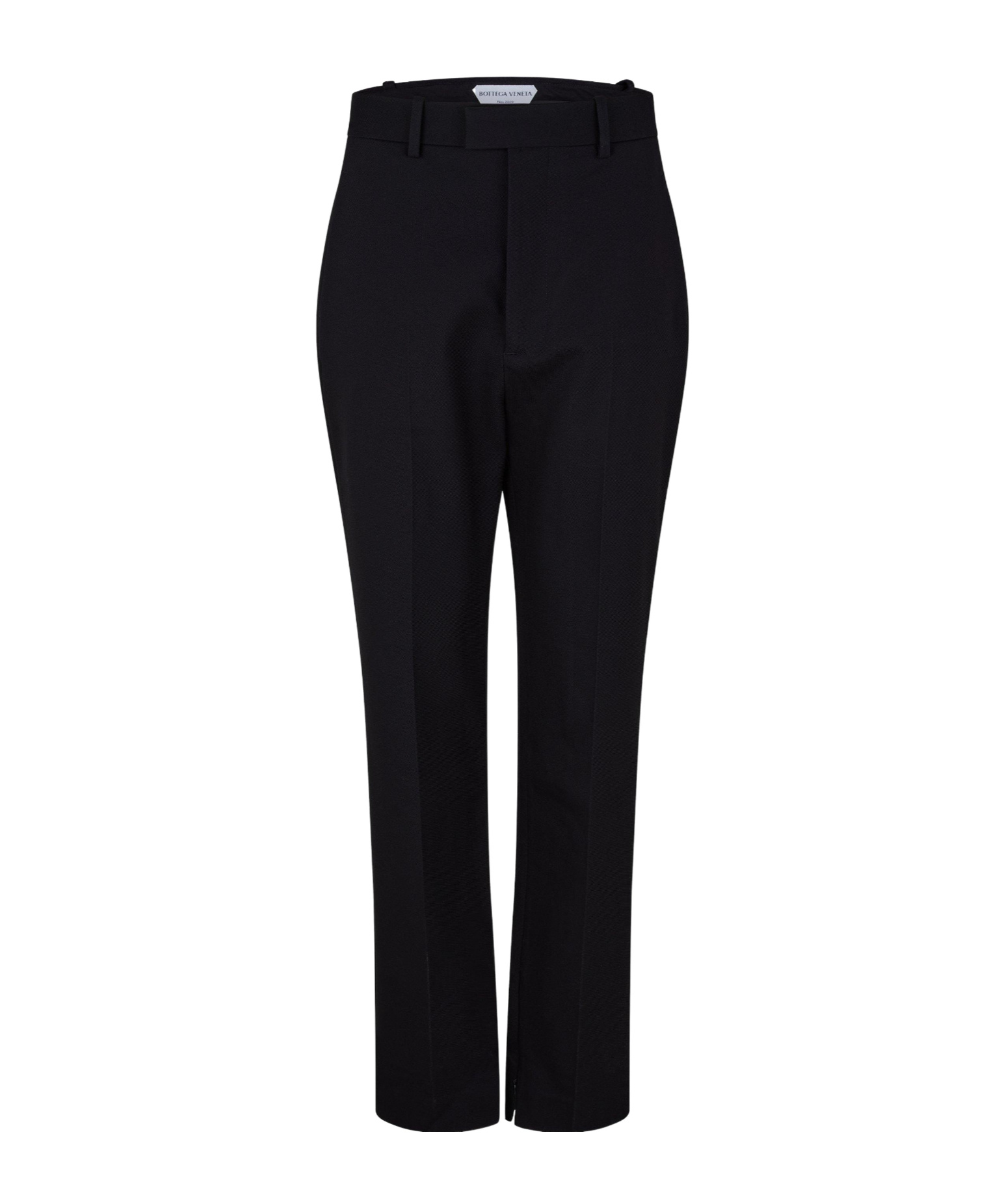 Bottega Veneta Minimalist Straightleg Trousers In Black