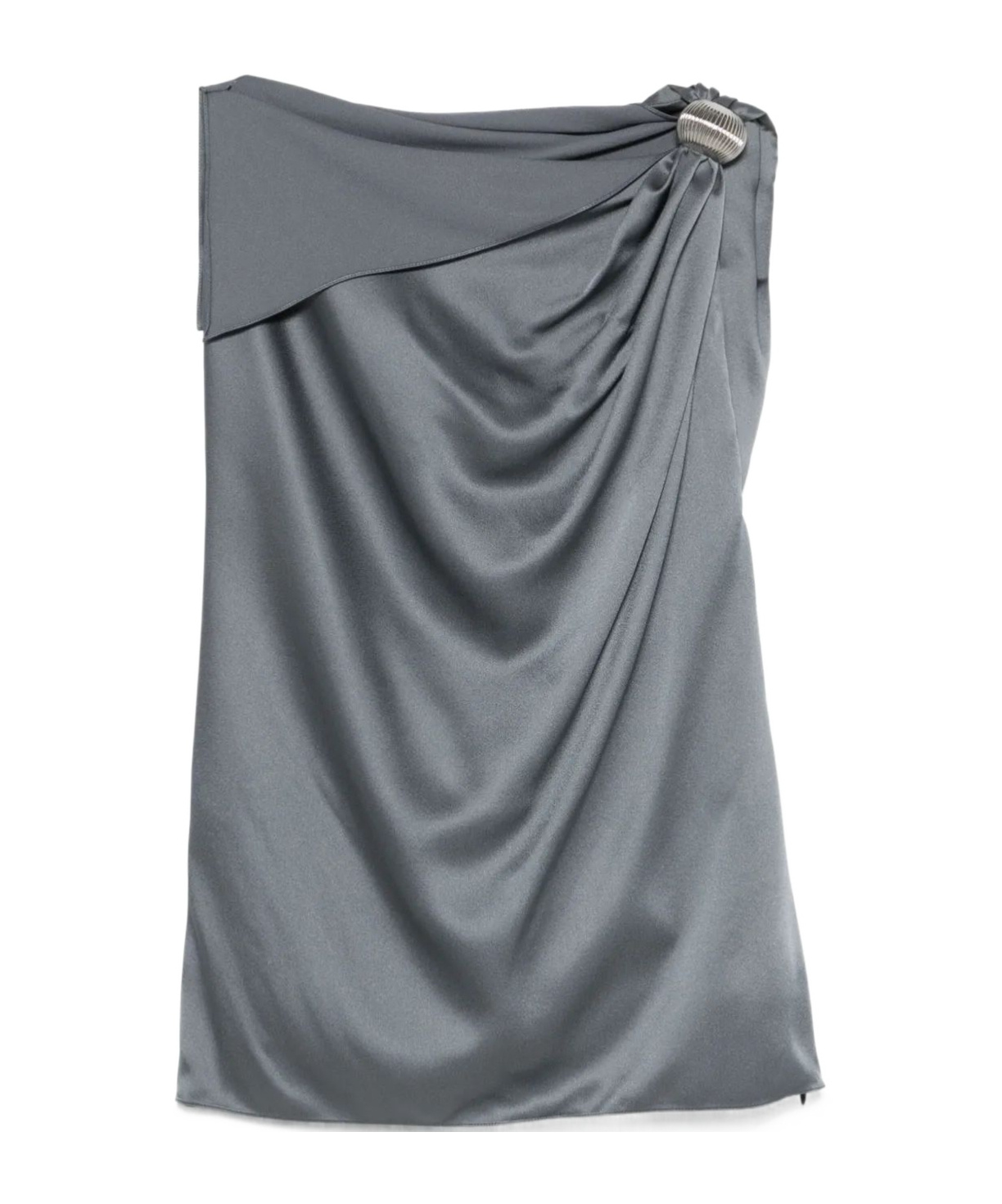 LANVIN LANVIN ARPÈGE-RING DRAPED GATHERED TOP