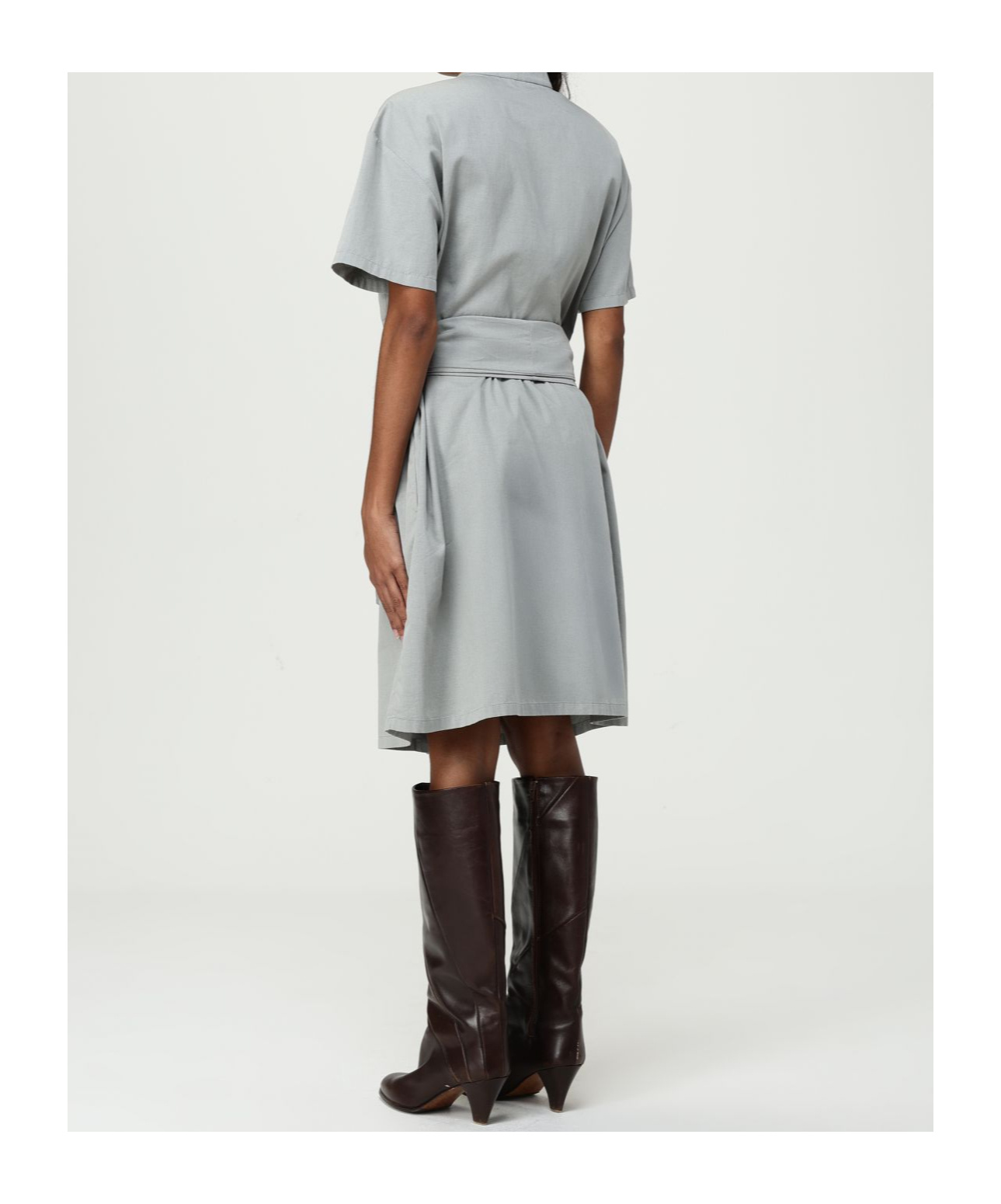 EMPORIO ARMANI SHORT SLEEVE DRESS