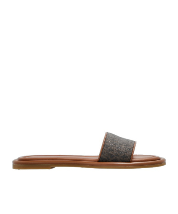 MICHAEL MICHAEL KORS MONOGRAM-PATTERN SLIDES