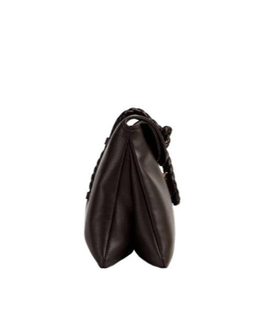 Bottega Veneta Small Liberta Leather Shoulder Bag In Black