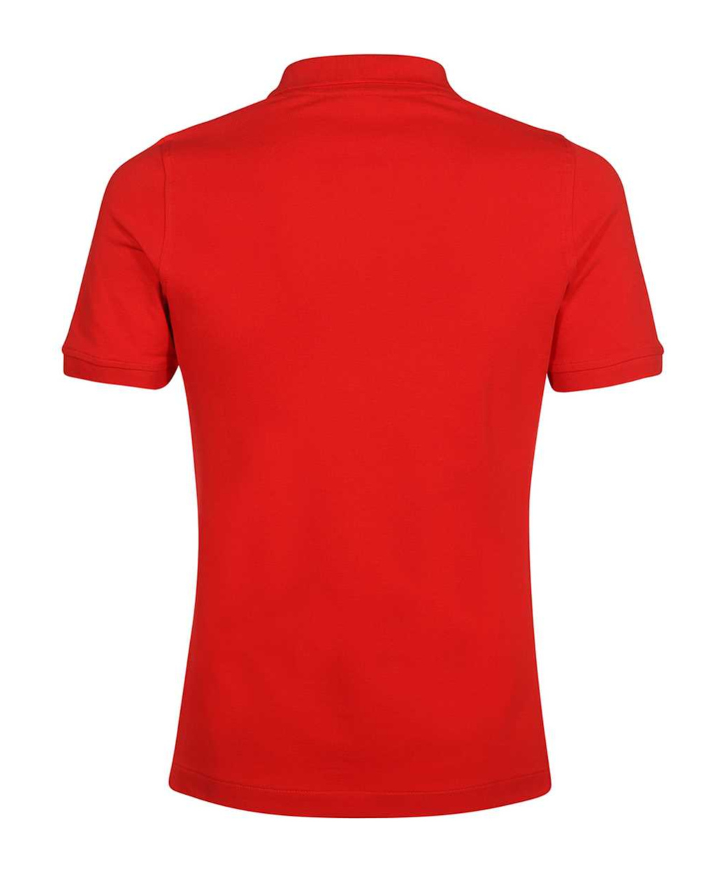 K-way Short-sleeved Polo Shirt In Red
