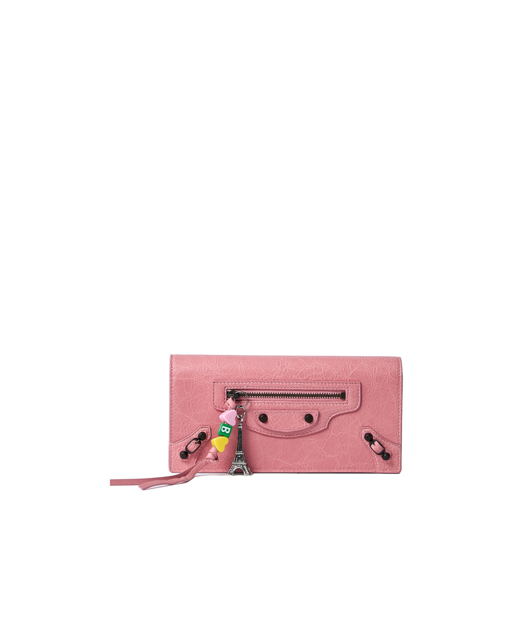 Balenciaga Women Le City Wallet In Pink