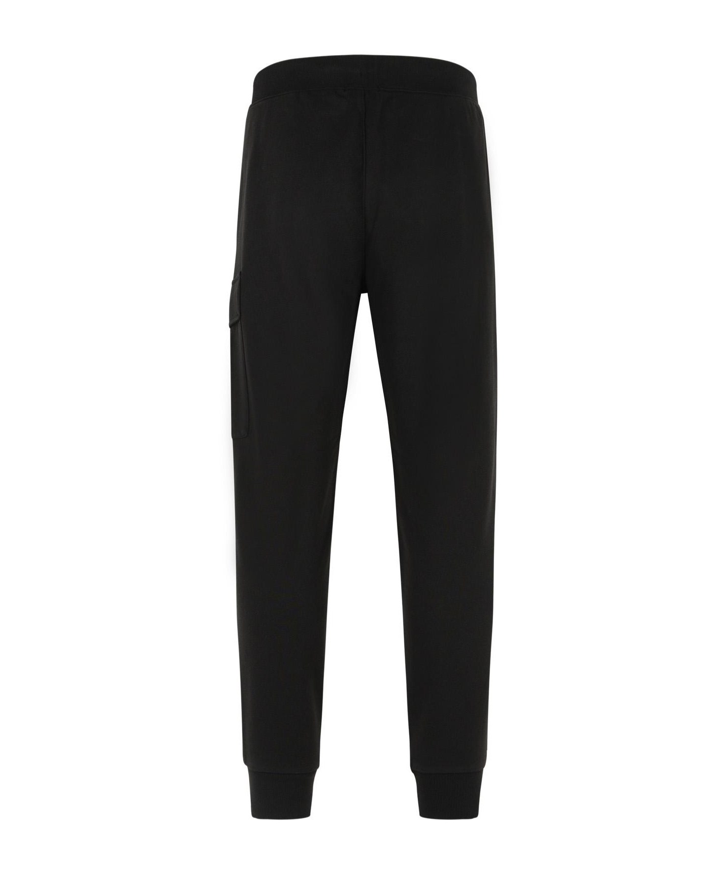 C.p. Company 'jogger' Black Cotton Pants In Black