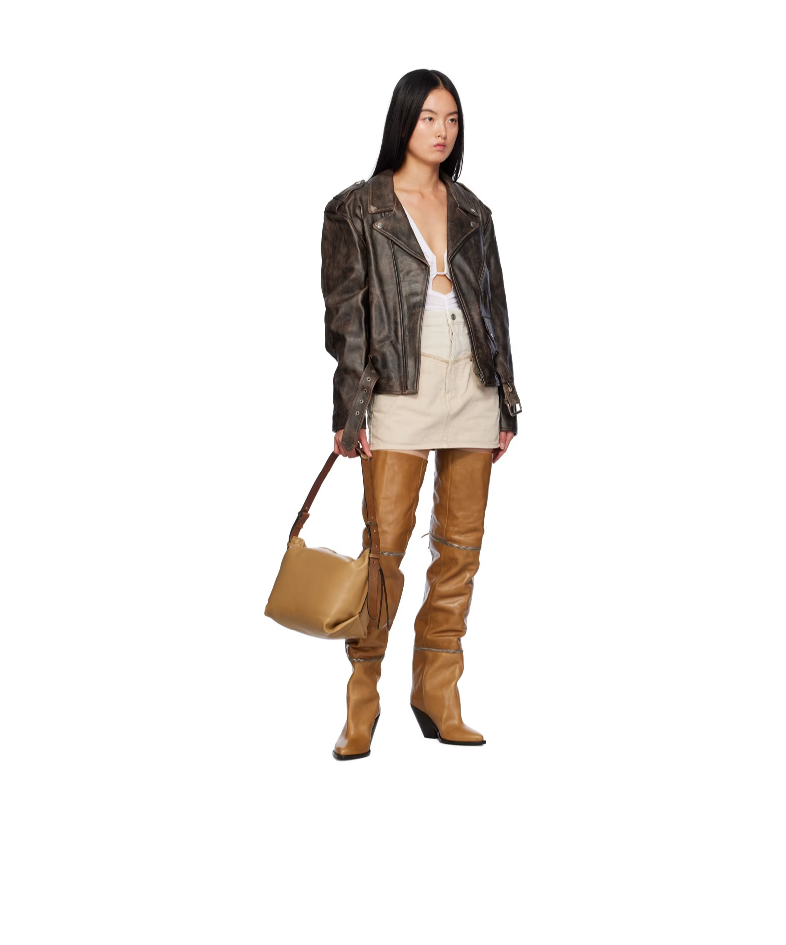 Isabel Marant Lelodie High-heeled Boots In Brown
