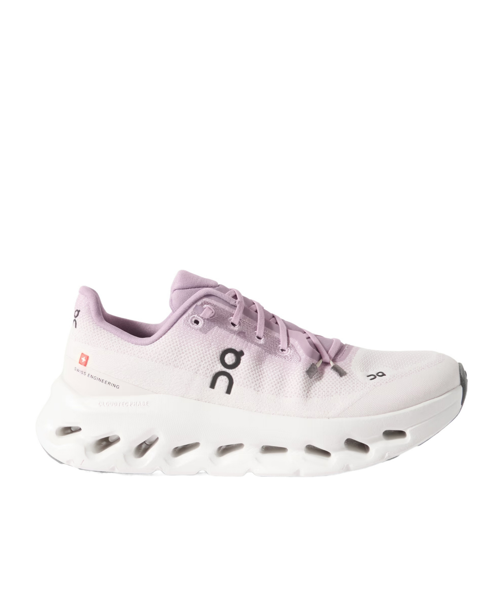 On Stretch Recycled-knit Sneakers In White