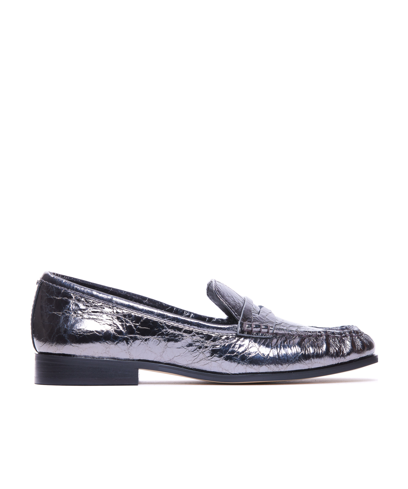 Michael Michael Kors Push On Loafers In Gray