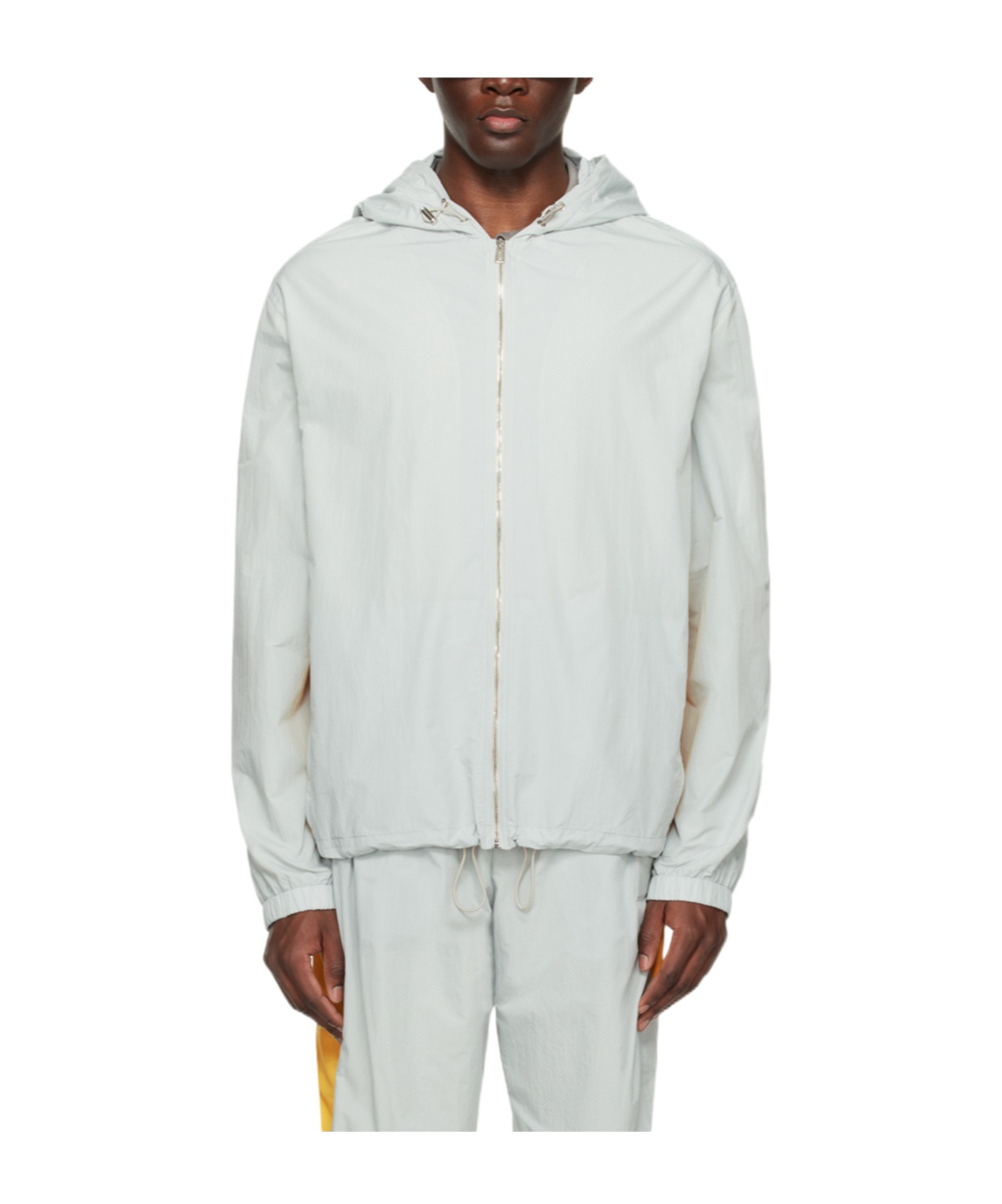Lanvin Hooded Casual Jacket In White