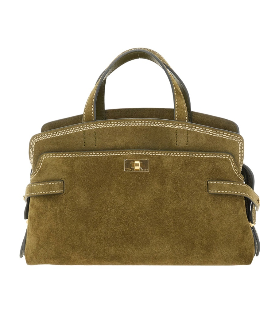 Anya Hindmarch Double Handle Shoulder Bag In Brown