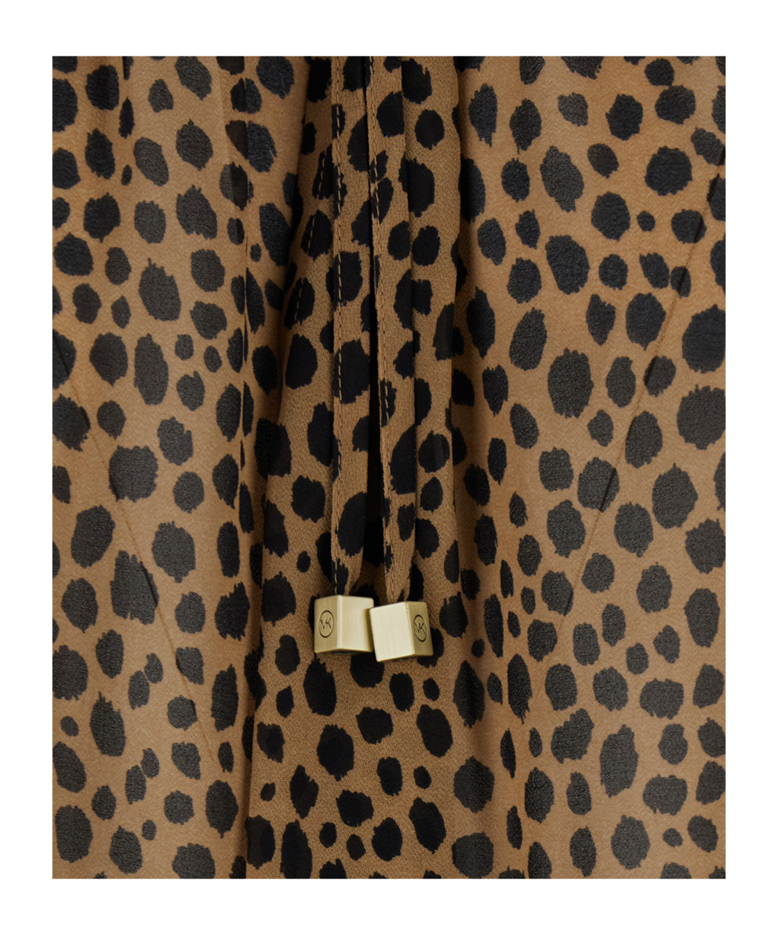 MICHAEL MICHAEL KORS LEOPARD PRINT BLOUSE