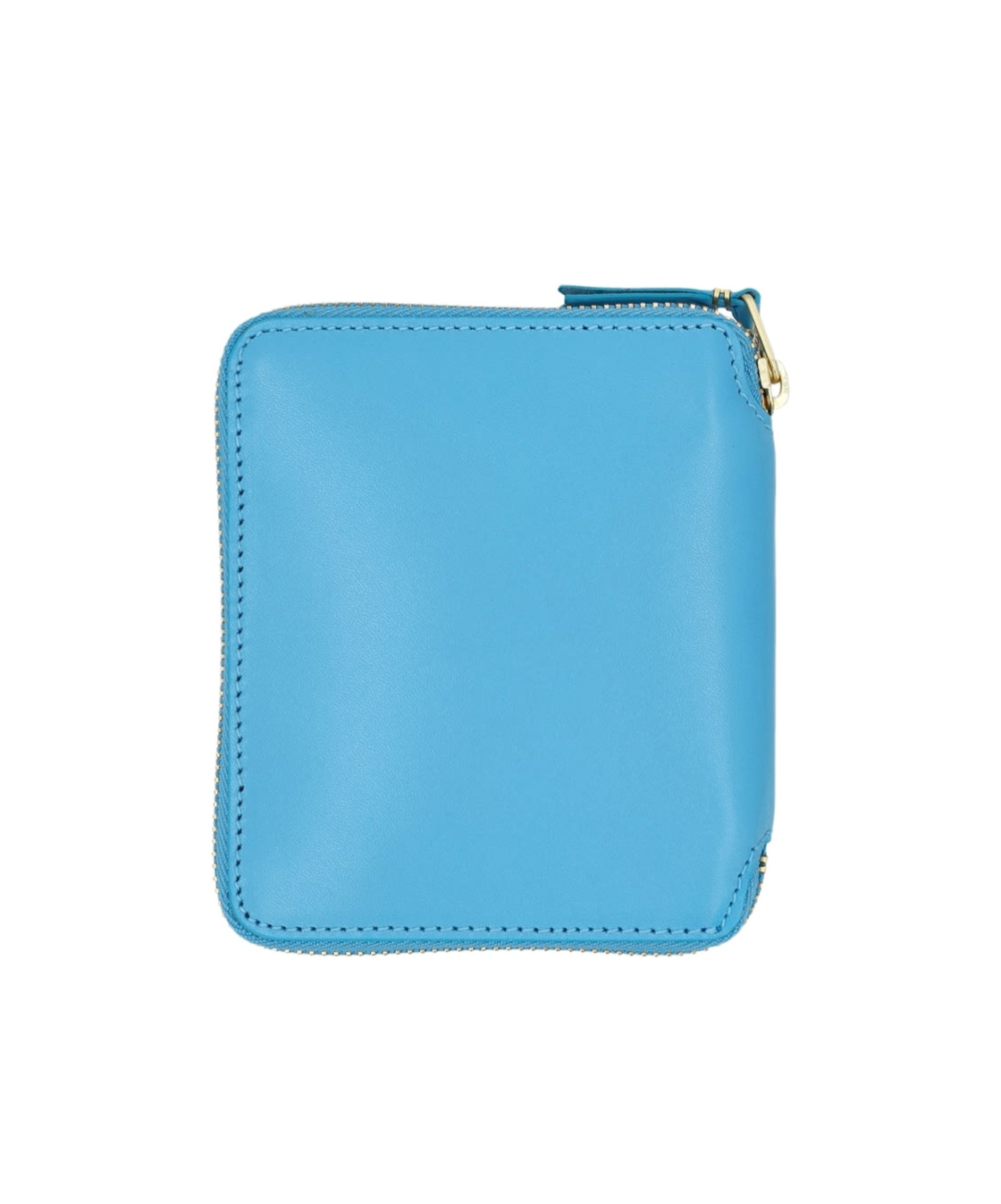 Comme Des Garçons Wallet Classic Zip Around Wallet In Blue