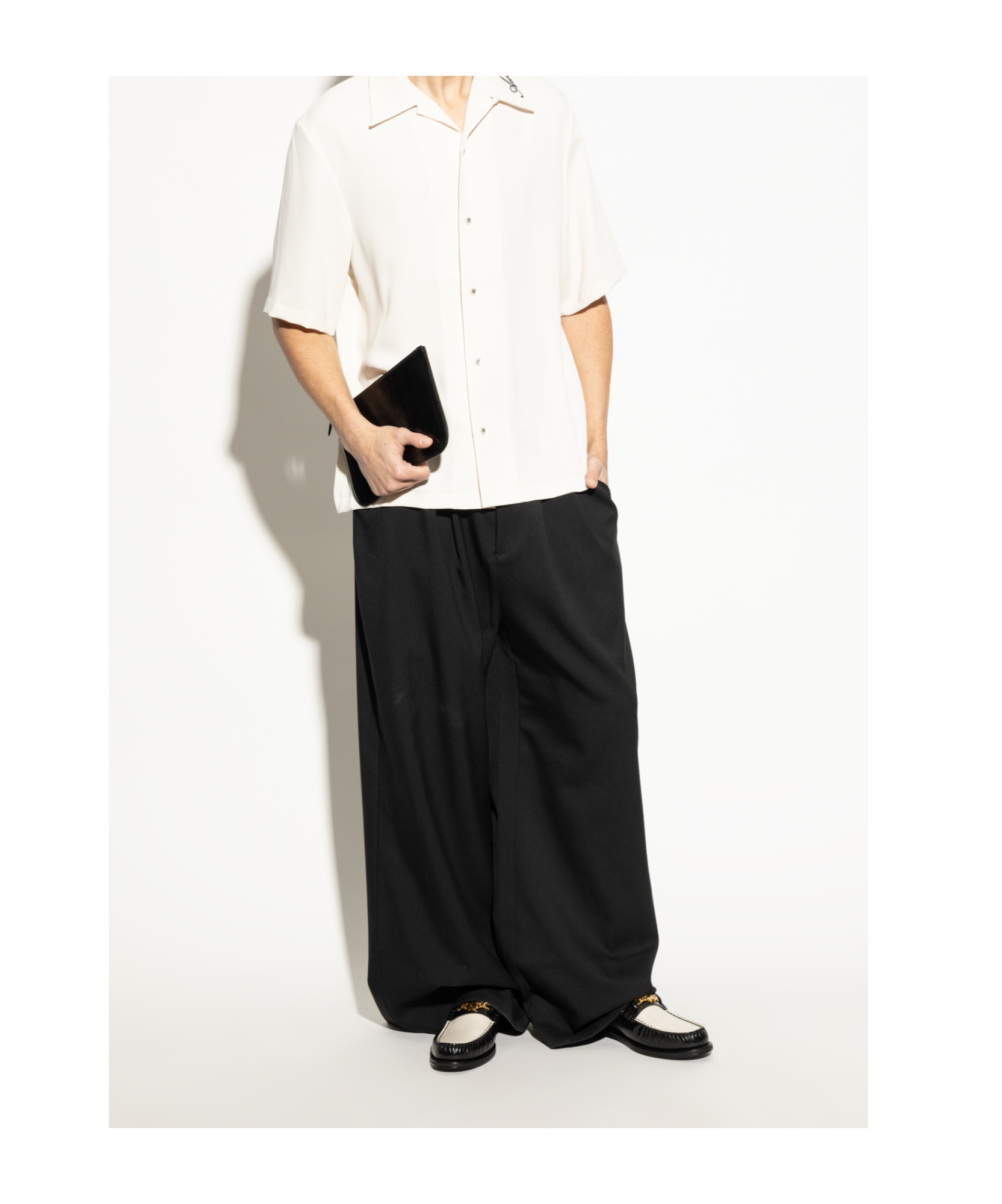 Amiri Ma Chain Loafers In Black