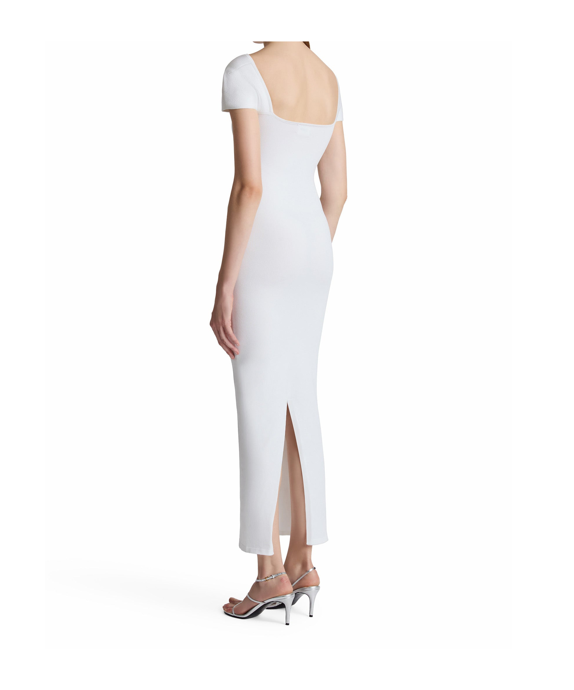 Khaite Basile Long Dress In White