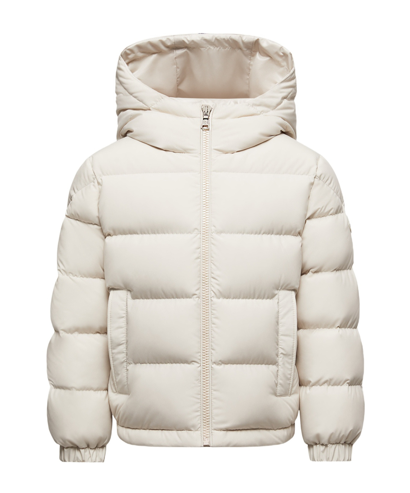 Moncler Taidu Hooded Down Jacket In White