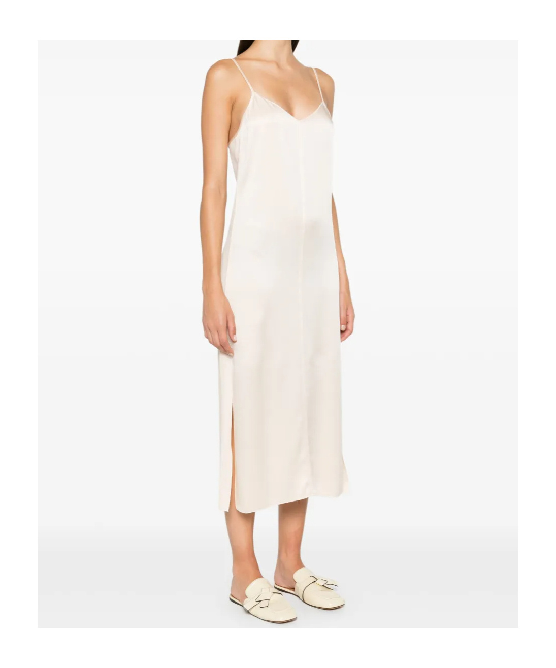 Forte Forte Satin Midi Dress