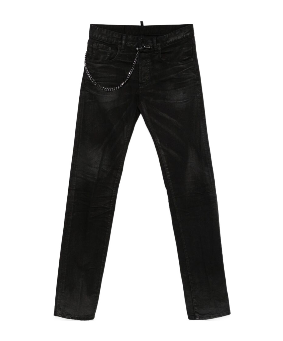 Dsquared2 Denim Skinny Jeans In Black