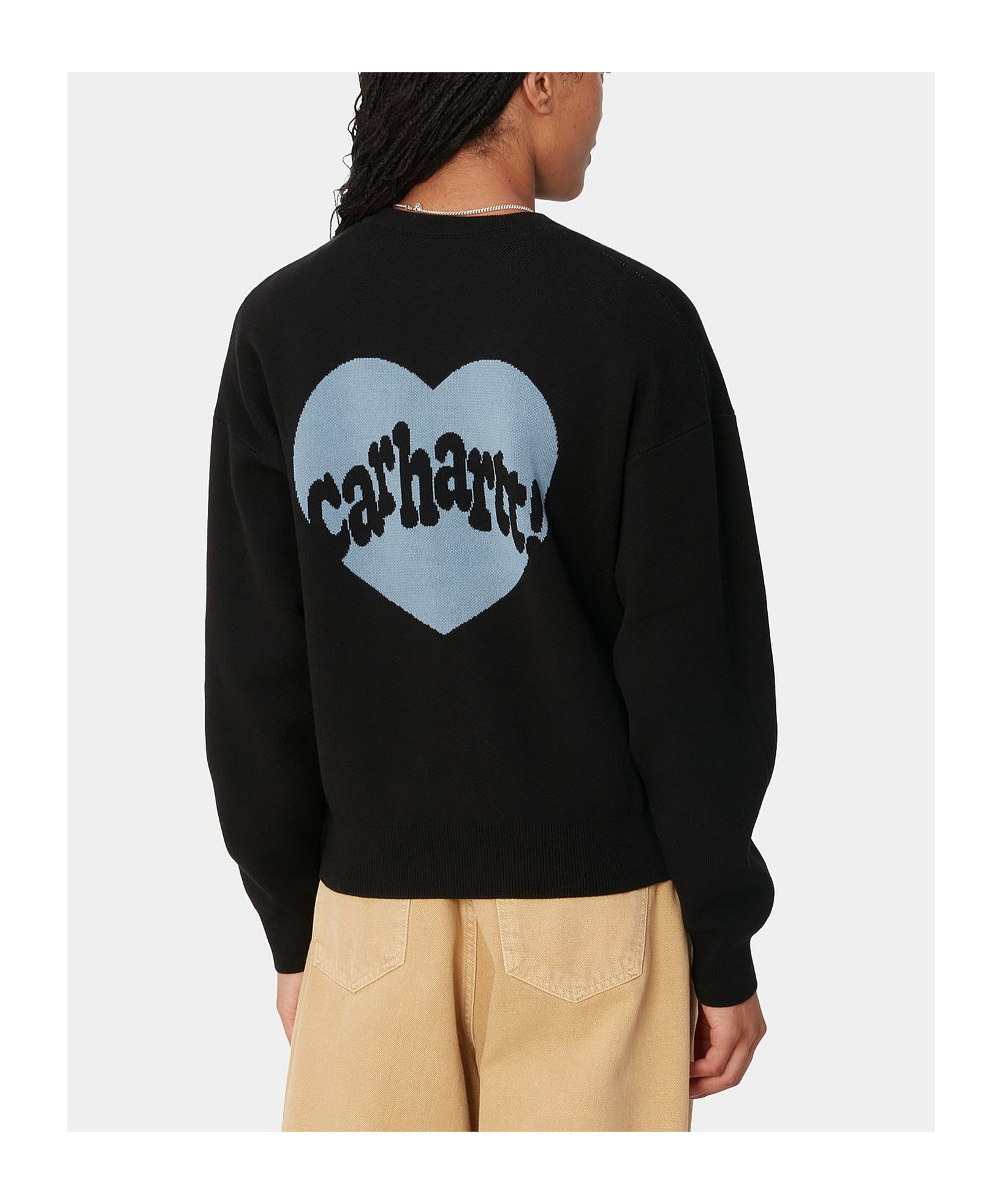 Carhartt Long-sleeved Sweater In Black