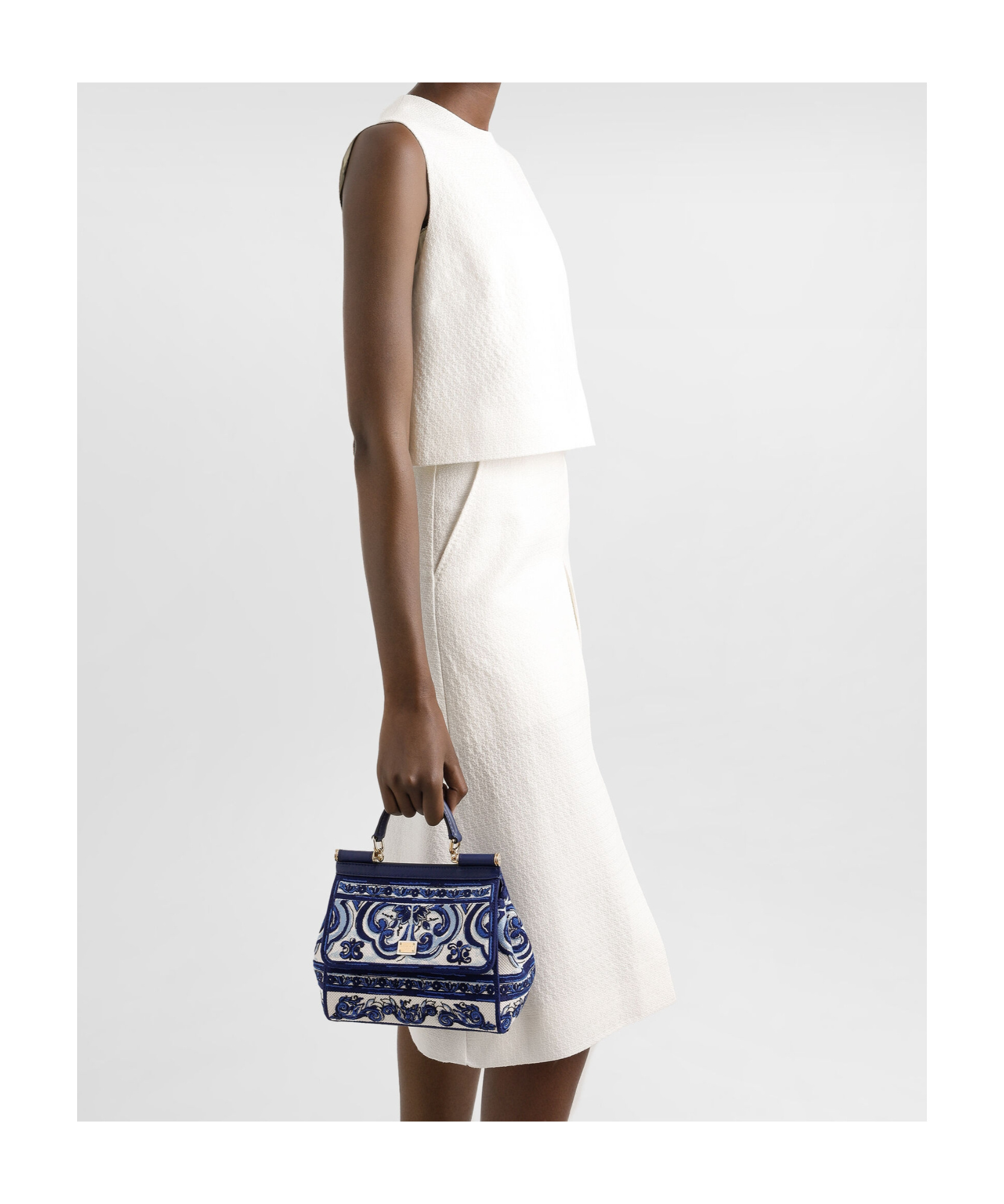 Dolce & Gabbana Mini Sicily Tote Bag