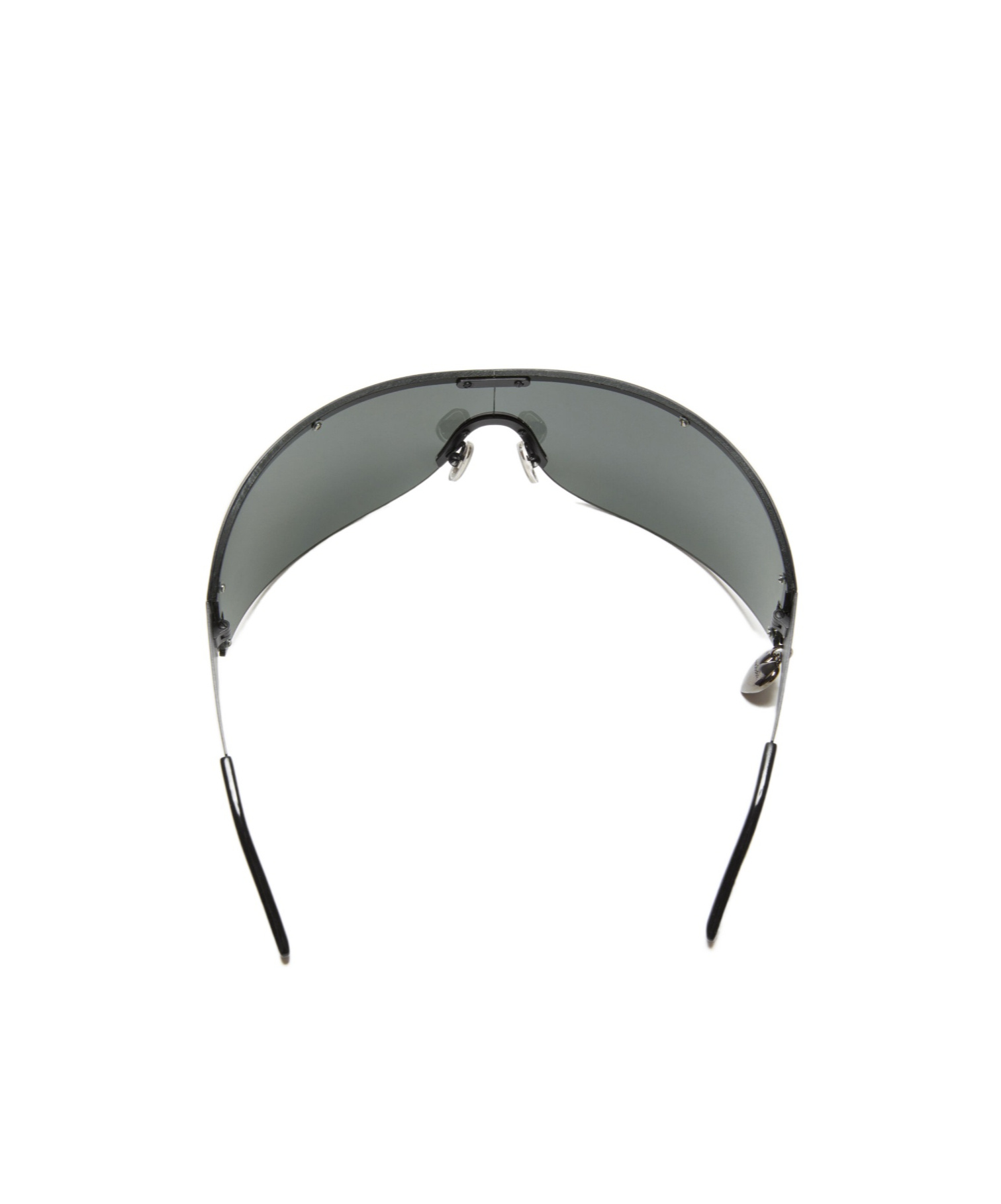 ACNE STUDIOS LOGO-CHARM SHIELD-FRAME SUNGLASSES