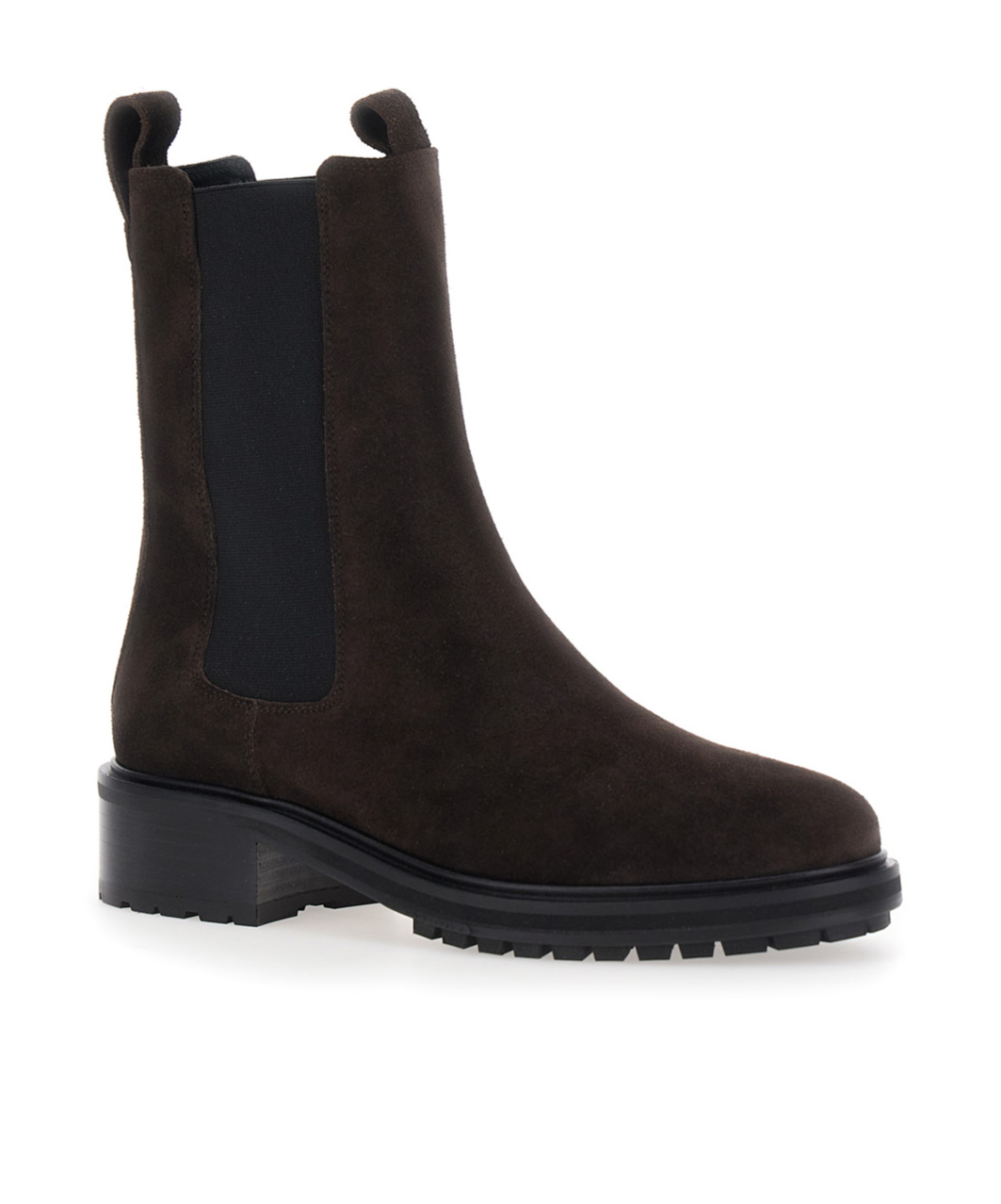 Aeyde Round-toe Ankle Boots In Brown