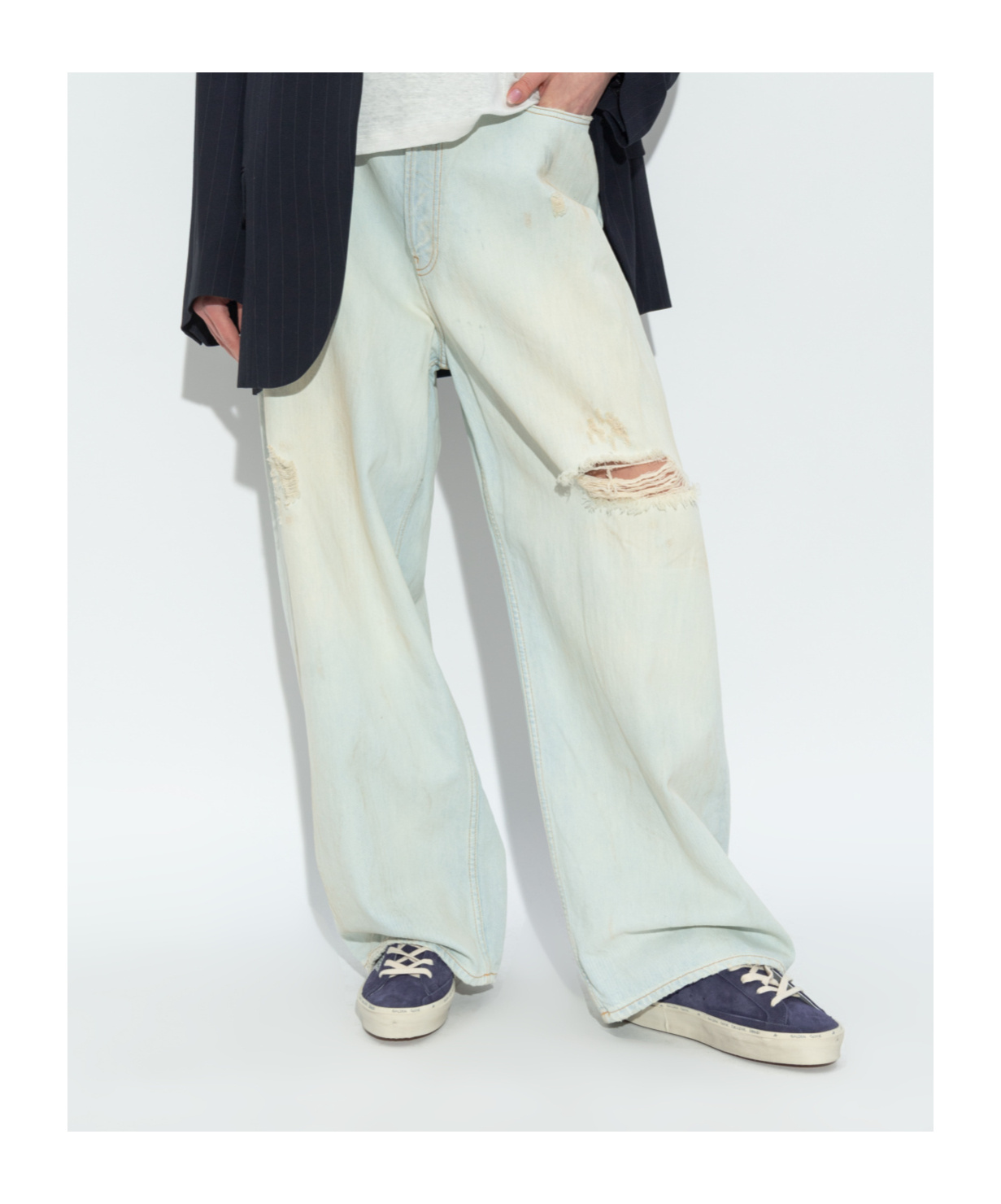 Golden Goose Round Head Low-cut Casual Shoes In Black
