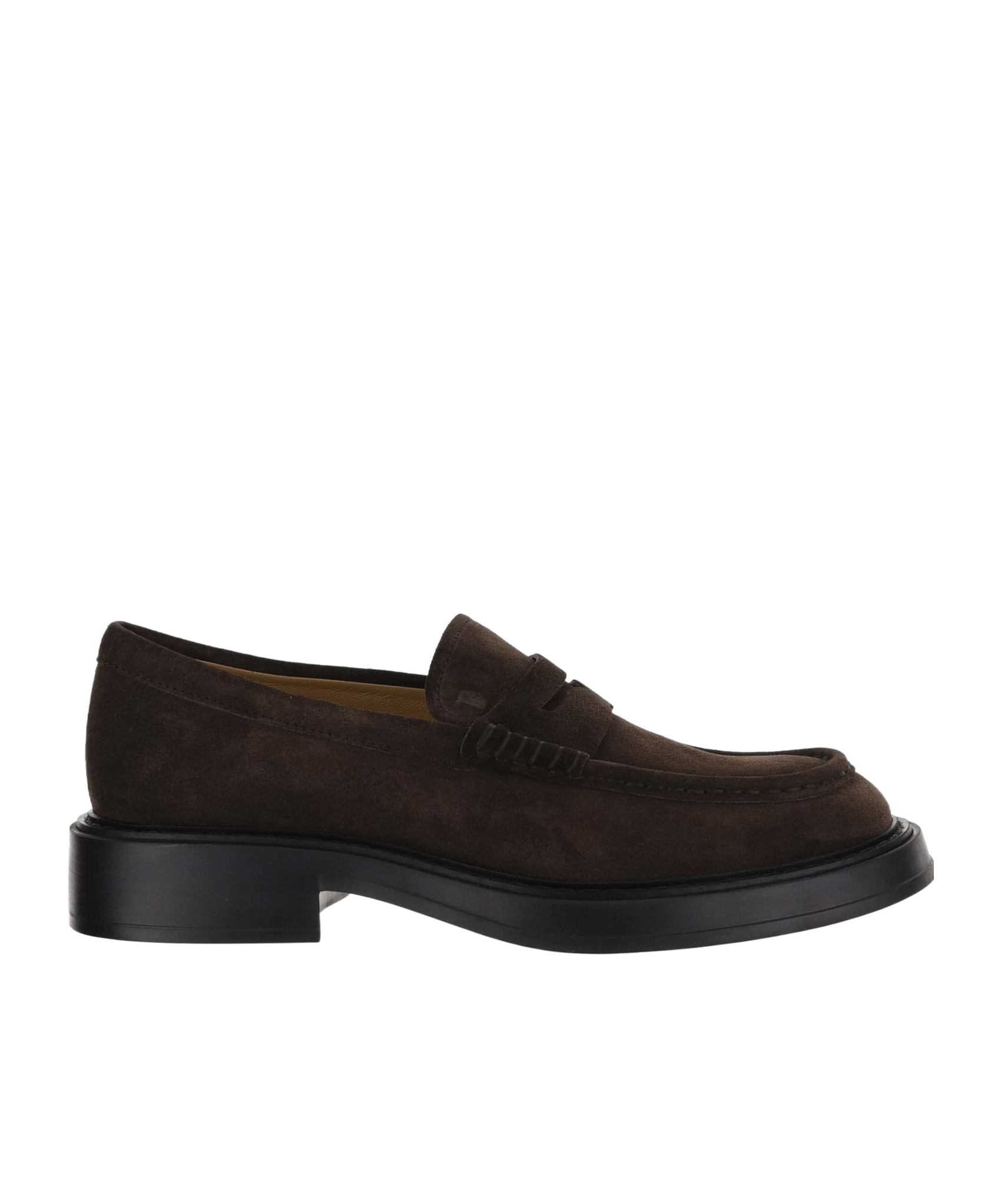 Tod's Round-toe Slip-on Loafers In Brown