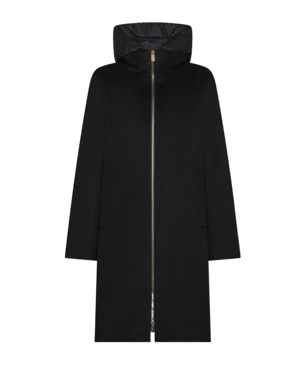 Seventy Broadcloth And Nylon Jacket In Brown
