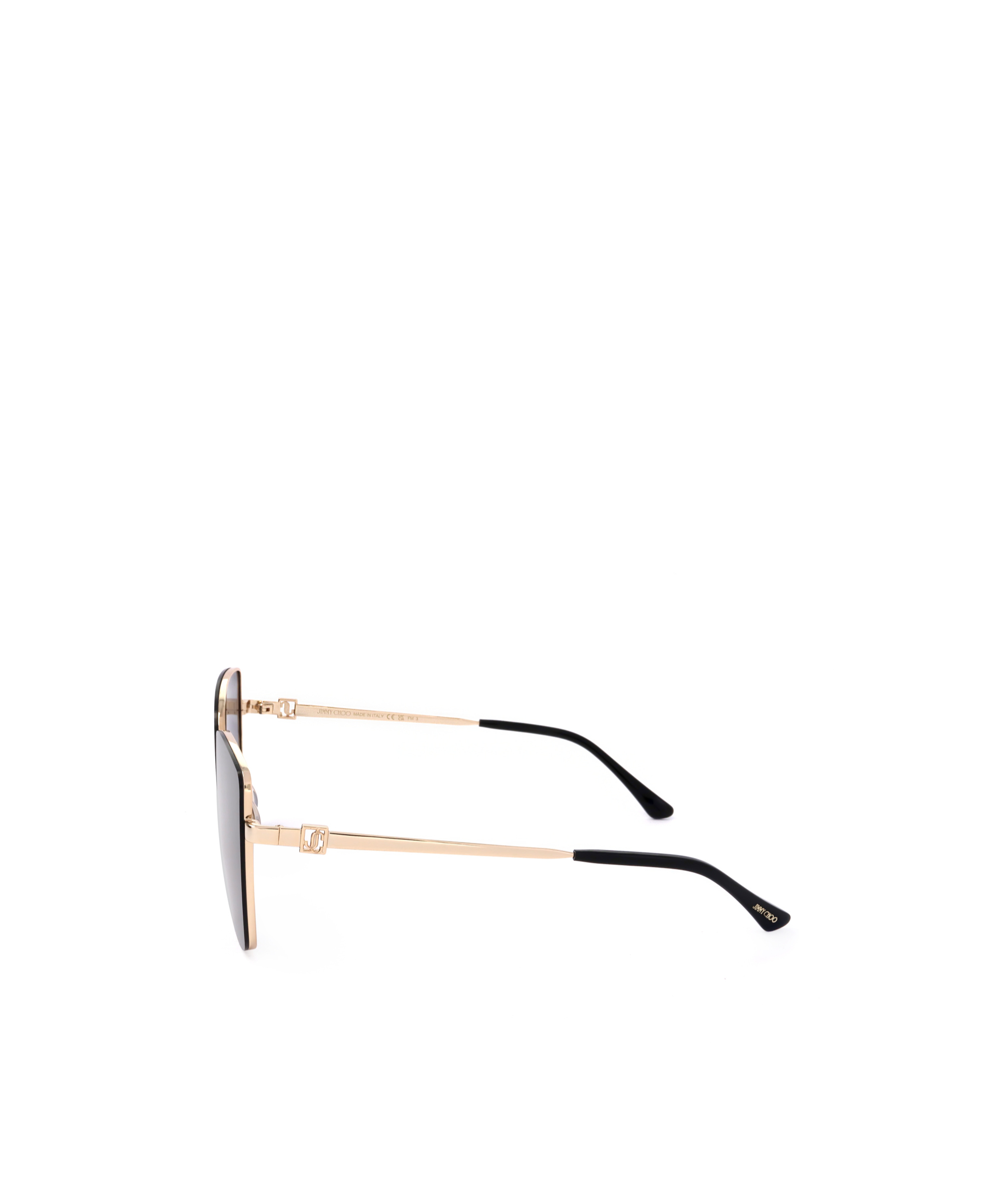 Jimmy Choo Eyewear Vella Square Frame Sunglasses In Black