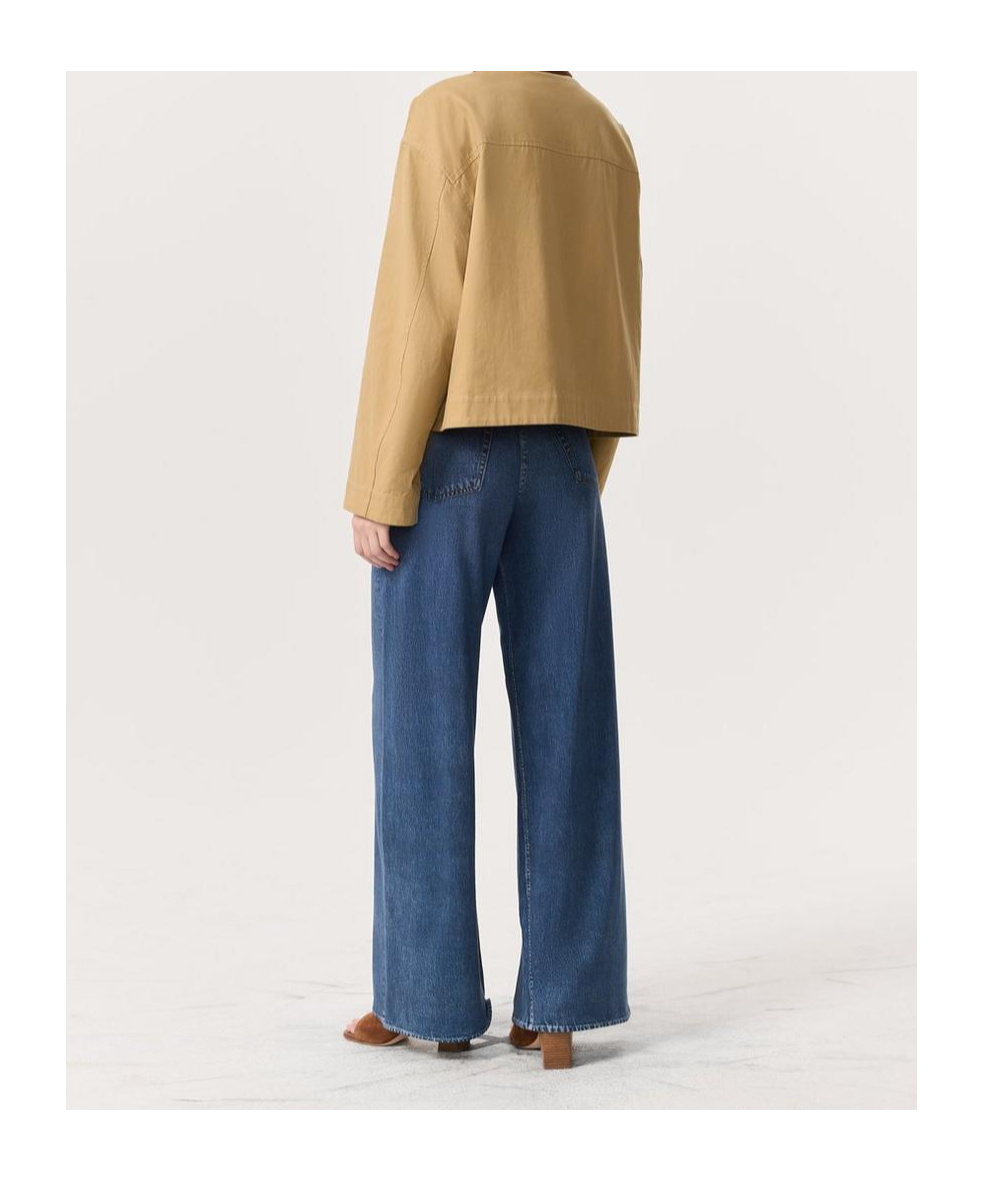 Rag & Bone Woman Jacket Sand Size L Cotton