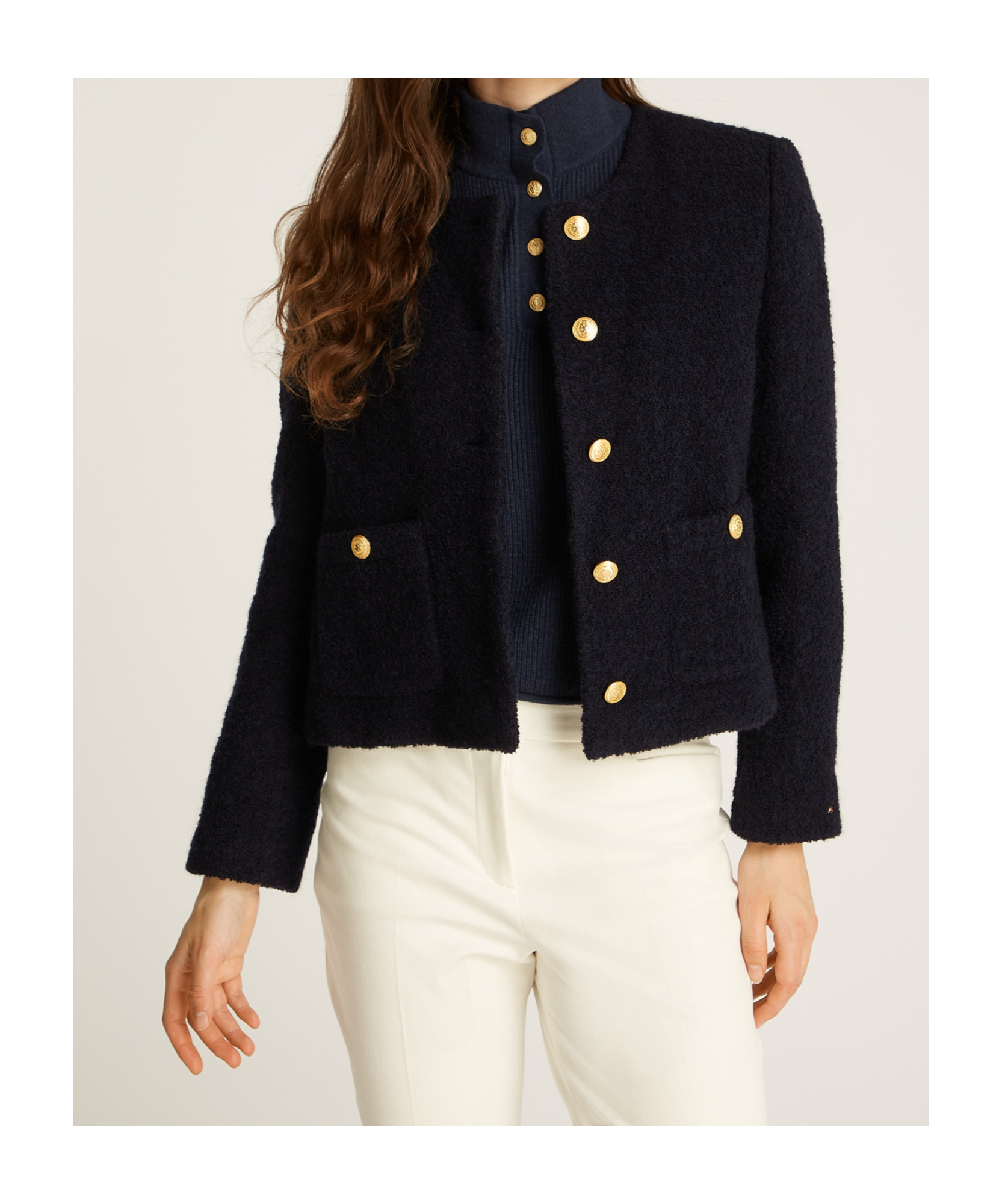 TOMMY HILFIGER CROPPED JACKET