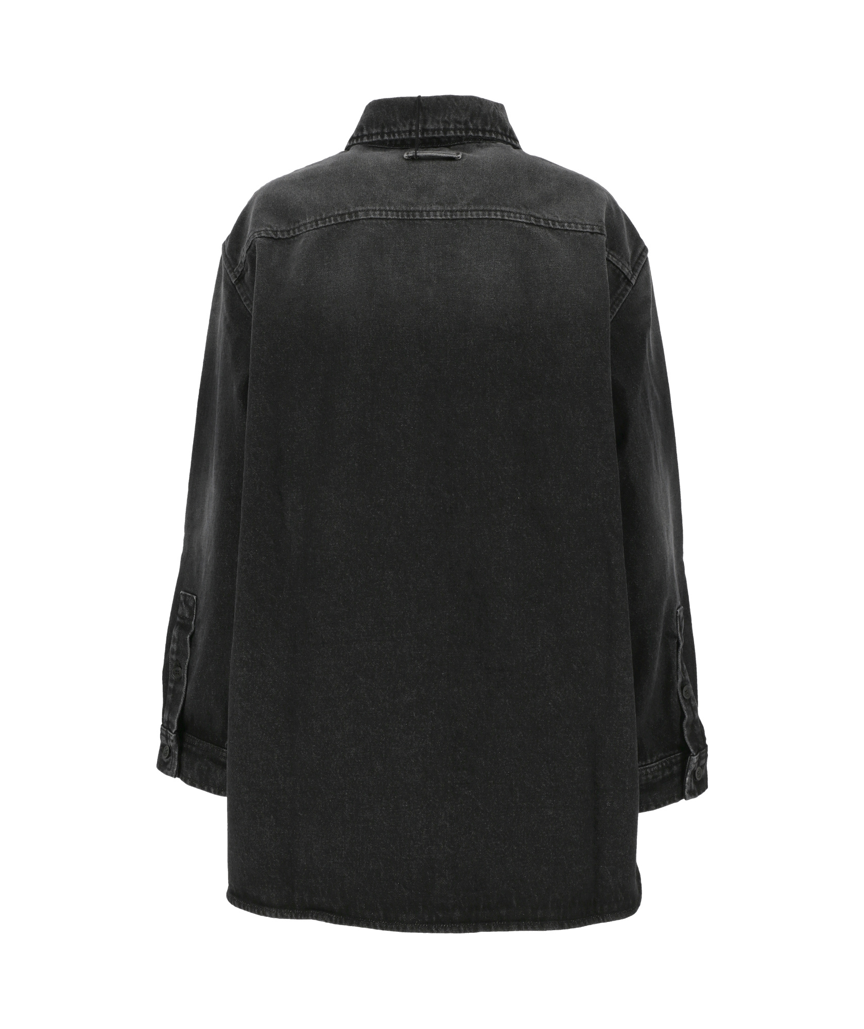 Jean Paul Gaultier Body Mariniere-print Shirt In Black