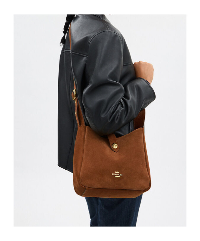 Coach Hadley Convertible Crossbody Bag In Brown