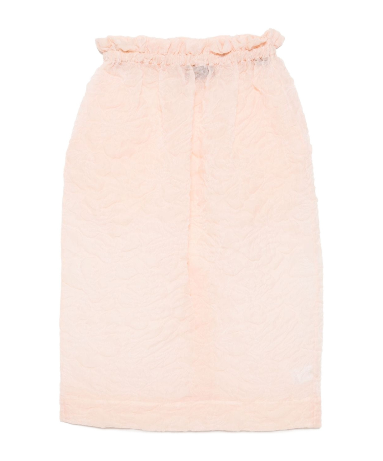 Simone Rocha Ruffle-waisted Skirt In Neutral