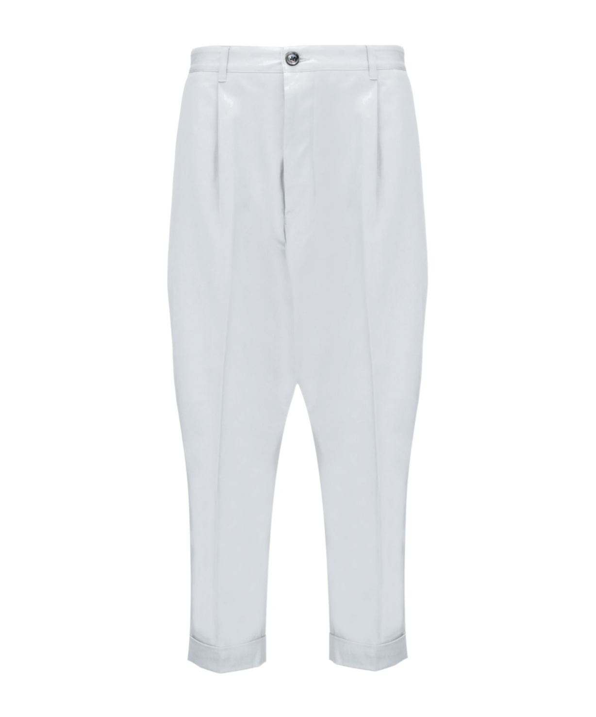 AMI ALEXANDRE MATTIUSSI AMI PARIS CROPPED TROUSERS 