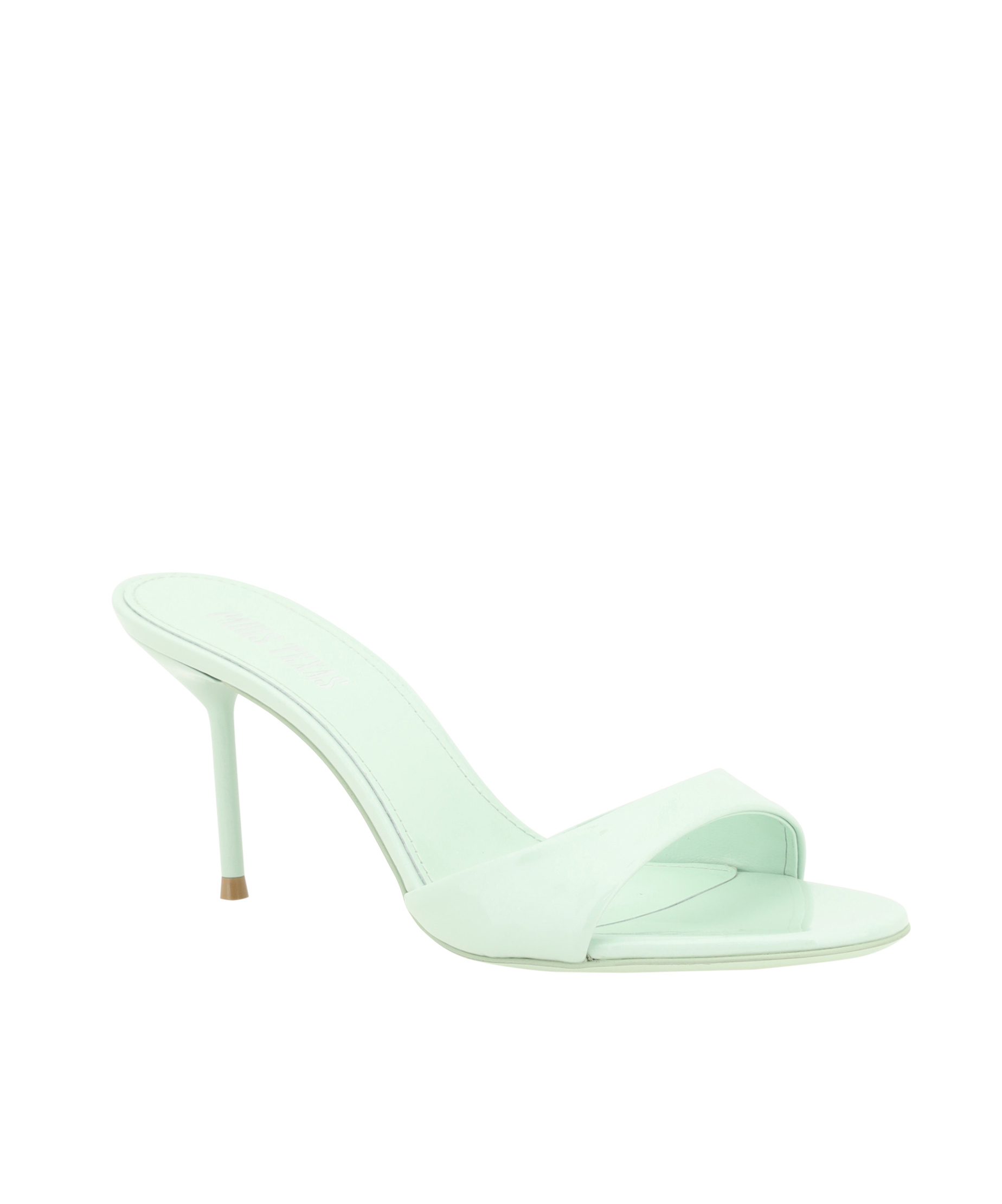 Shop Paris Texas 70mm Lidia Mules In White