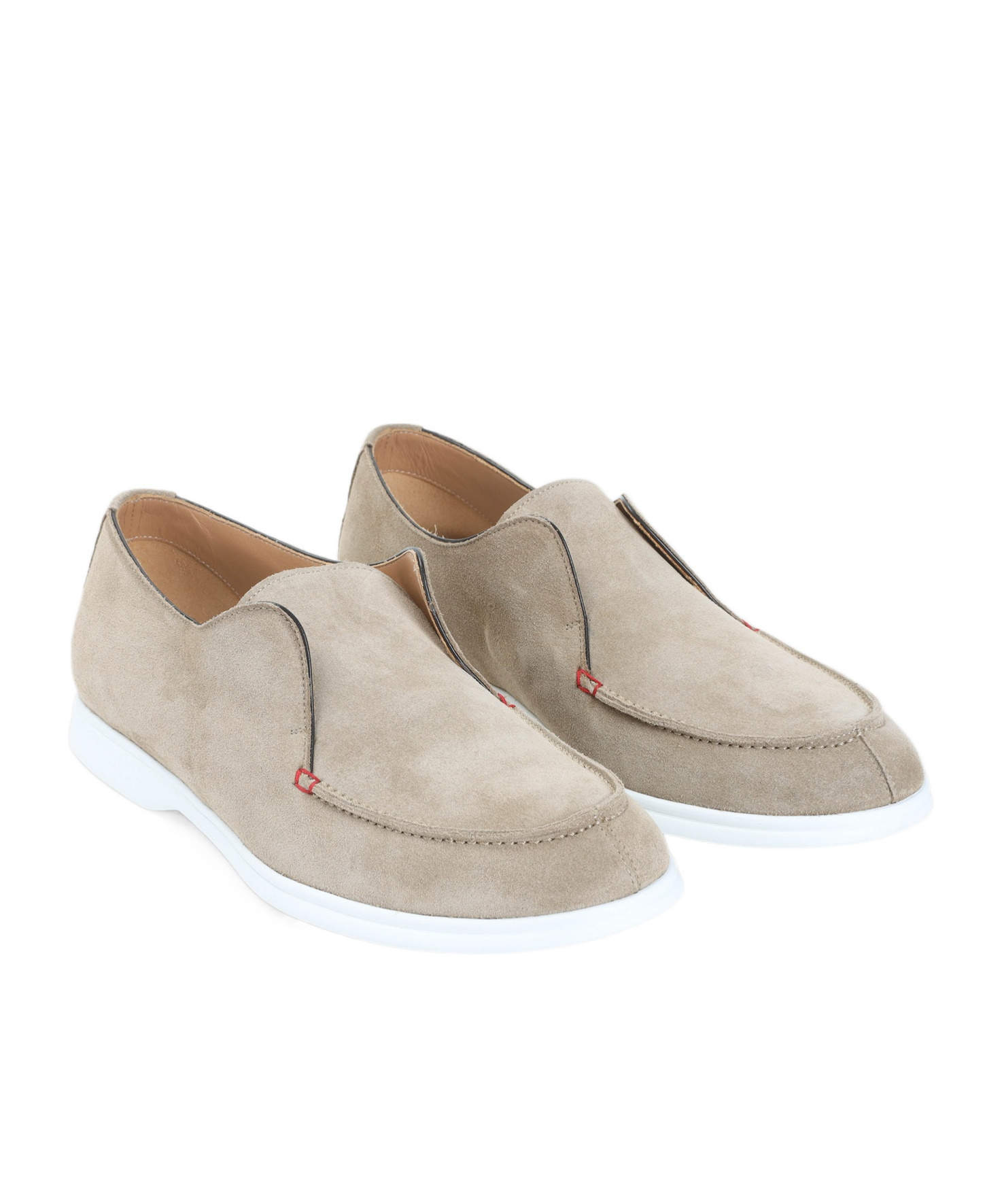 Kiton Lace-up In Nude