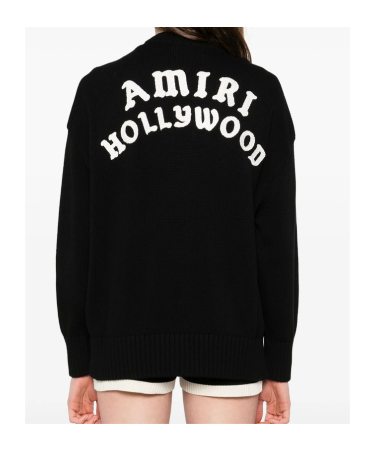 Amiri Hollywood Knitwear Cardigan Front Pockets